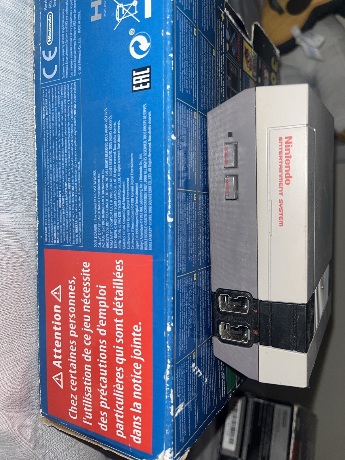Nintendo Classic Mini NES Game Console – Gray