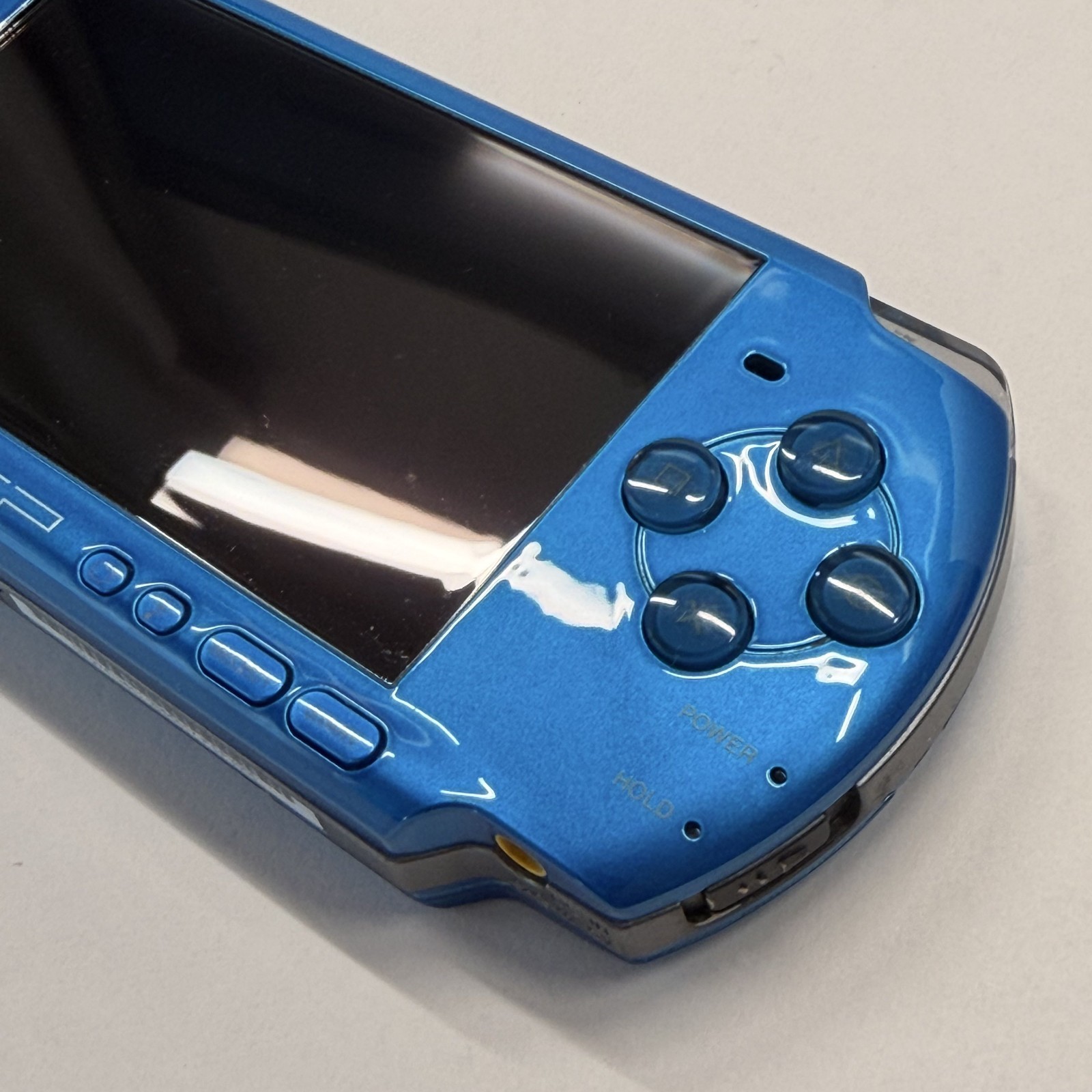 Sony PSP 3000 Vibrant Blue Console Excellent Condition Tested Working Bonus JP