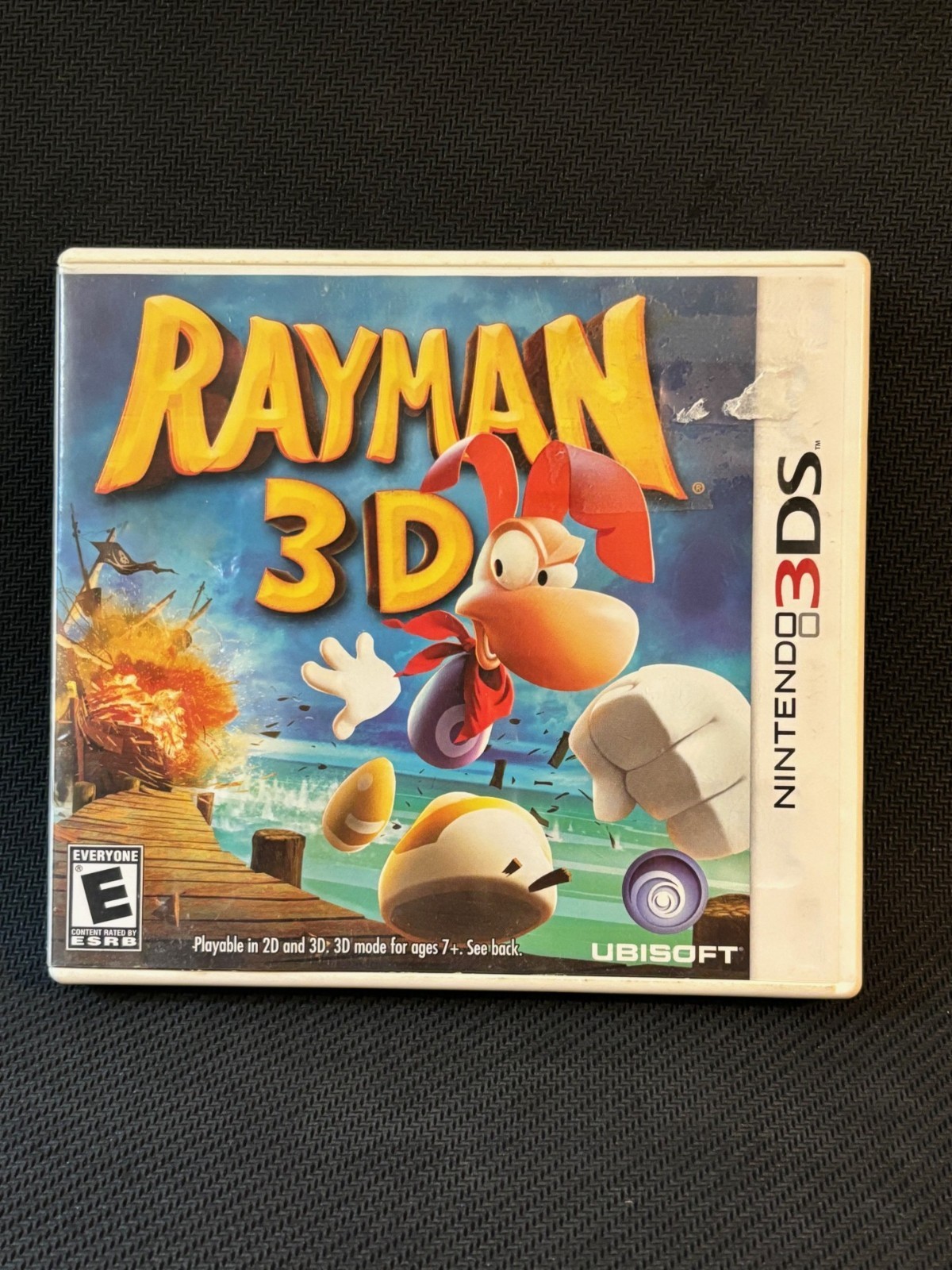 Nintendo 3DS Rayman 3D Complete Tested CIB Case Manual & Game