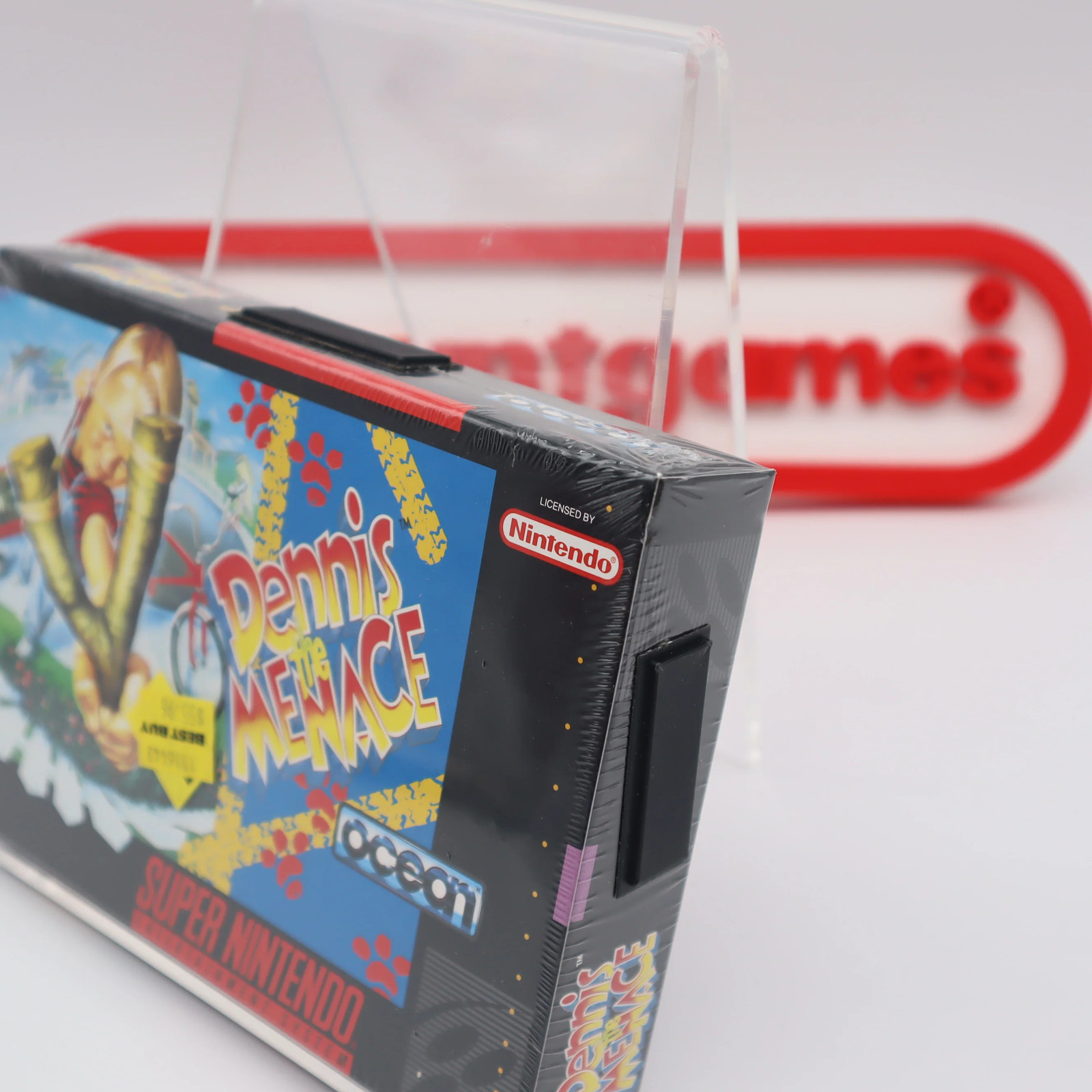 SNES Super Nintendo Game DENNIS THE MENACE – NEW & Factory Sealed!