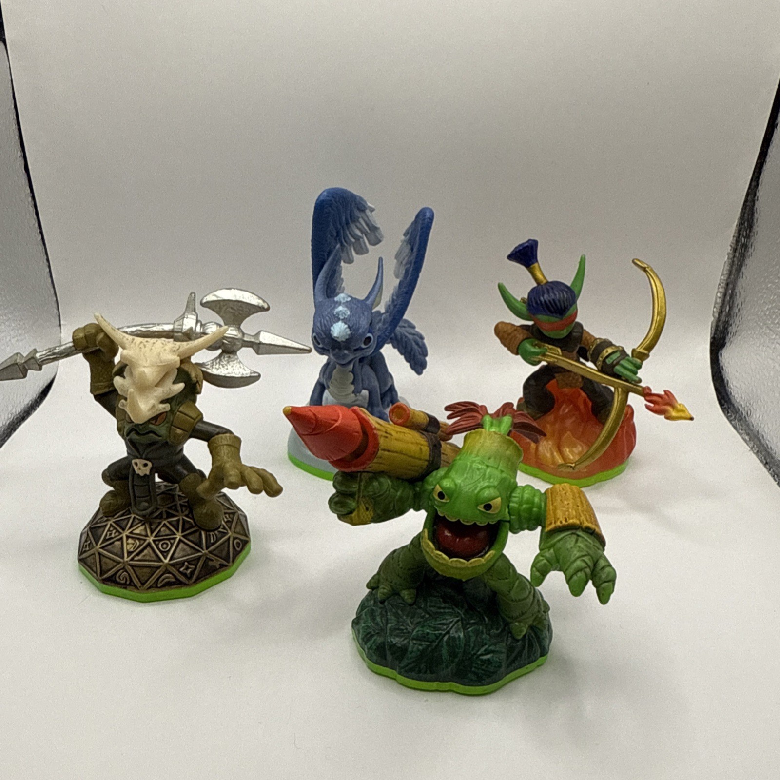 Skylanders Spyro’s Adventure Zook, Voodood, Whirlwind, Flameslinger