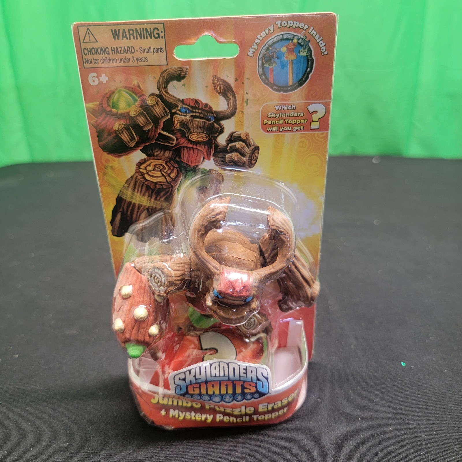 Skylanders Giants Jumbo Puzzle Eraser Tree Rex with Mystery Topper New In Box