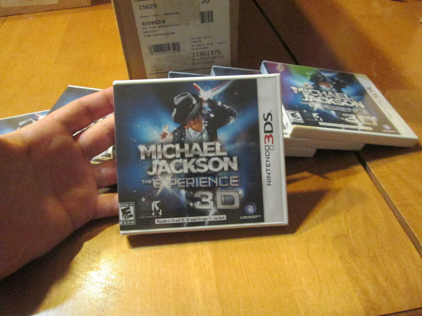 Michael Jackson The Experience 3D Nintendo 3DS NEW SEALED DANCING THRILLER +++