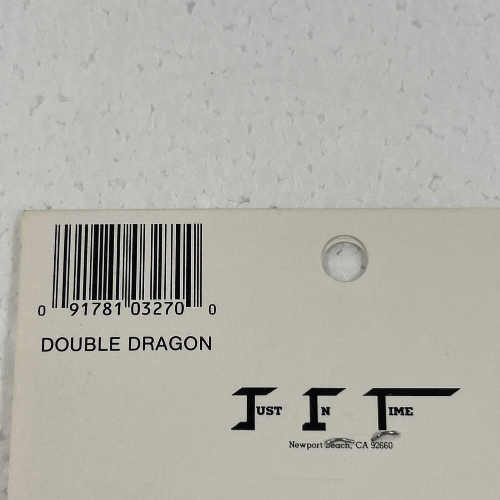 Vintage 1989 Double Dragon Power Patch Collectors Edition NES Iron On Made USA