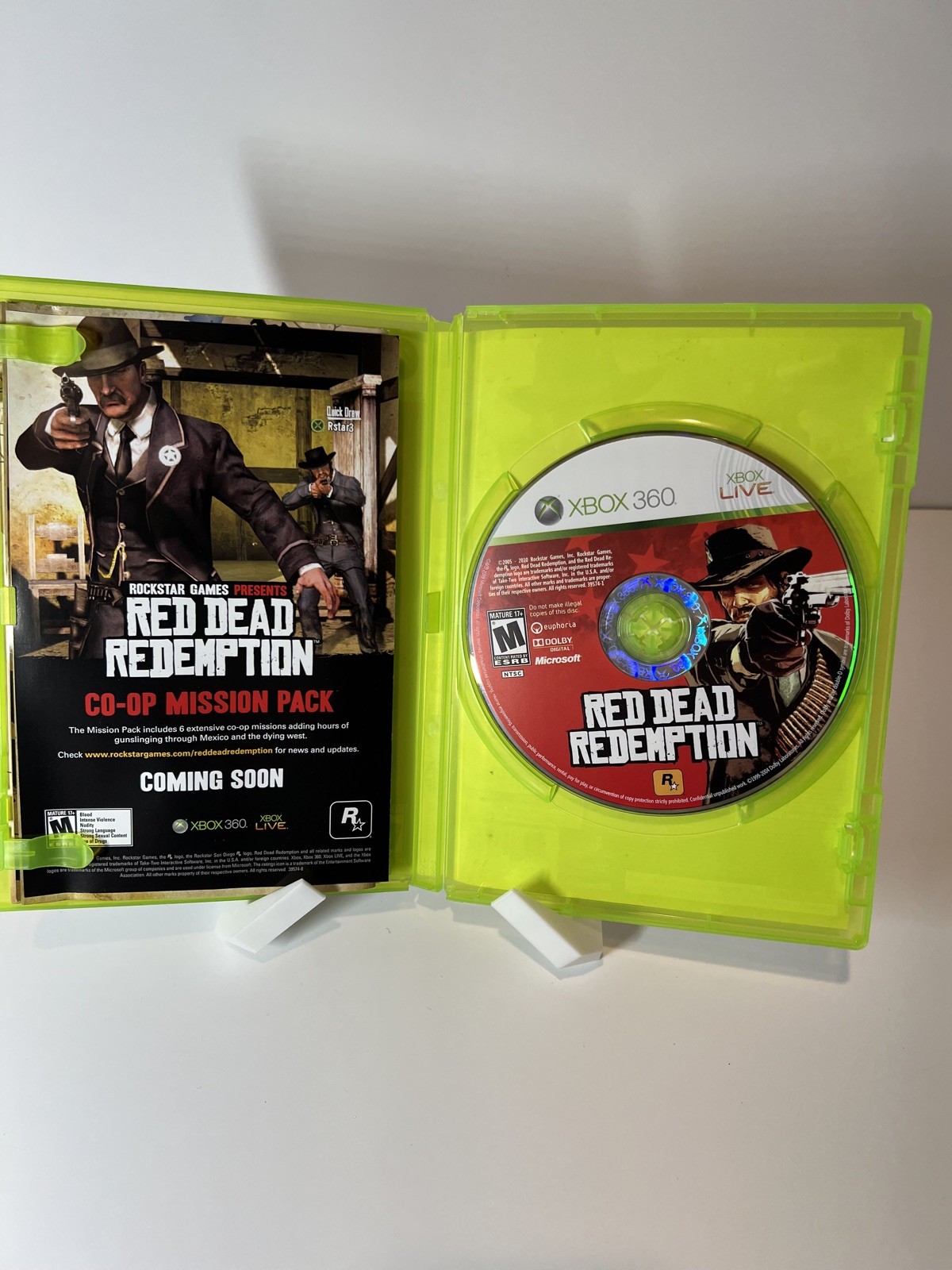 XBox 360 Red Dead Redemption Complete CIB – Map and Manual included