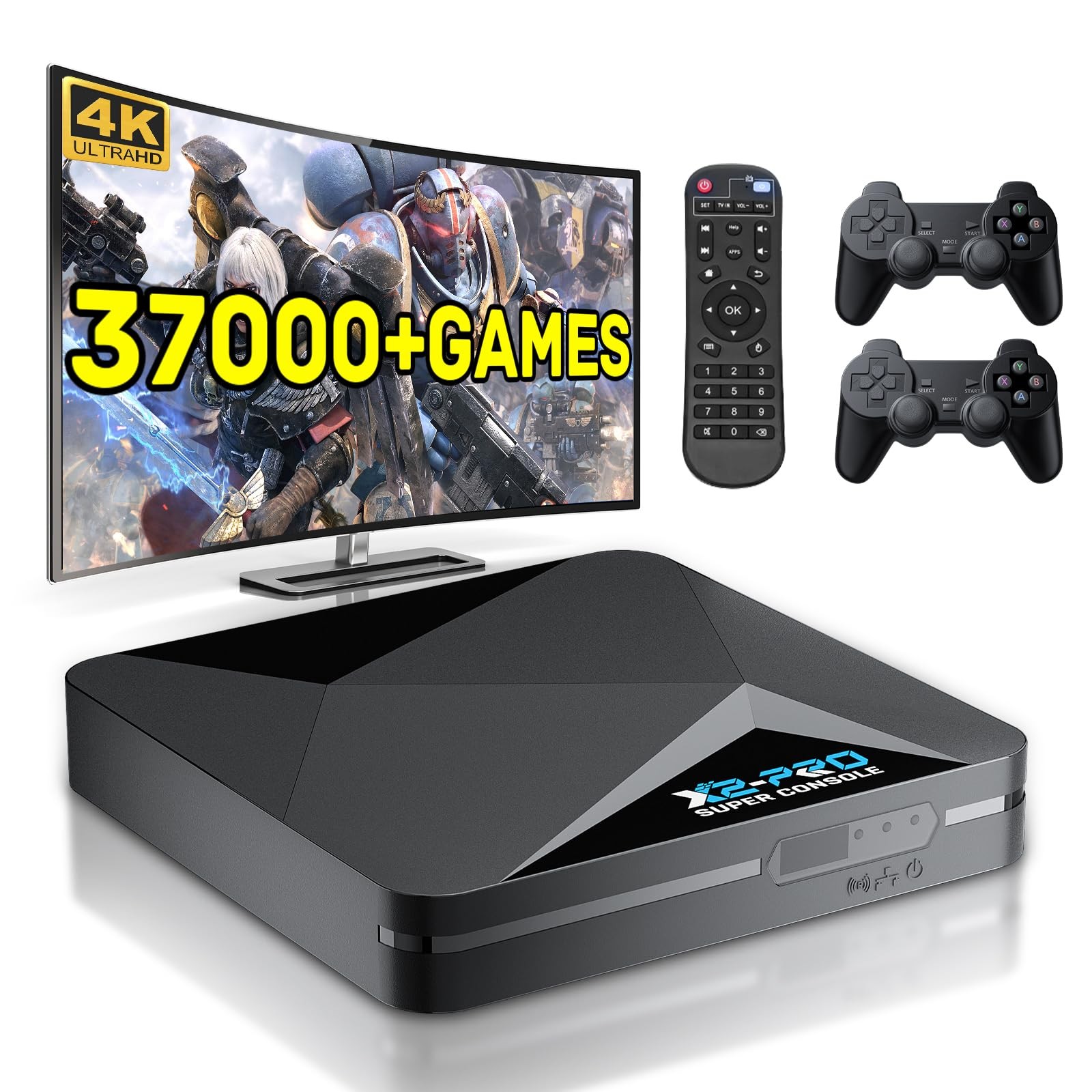 Kinhank Retro Game Console, Super Console X2 Pro Built-in 37000+ Games, Video…