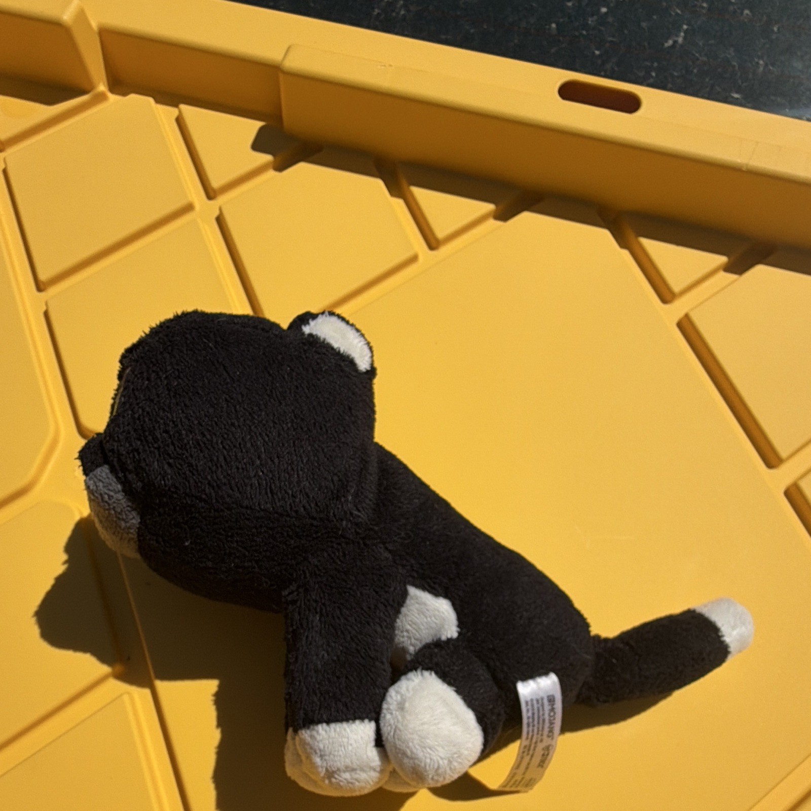 Mojang Minecraft Cat Plush Stuffed Animal Toy Black & White, 2018 Minecraft