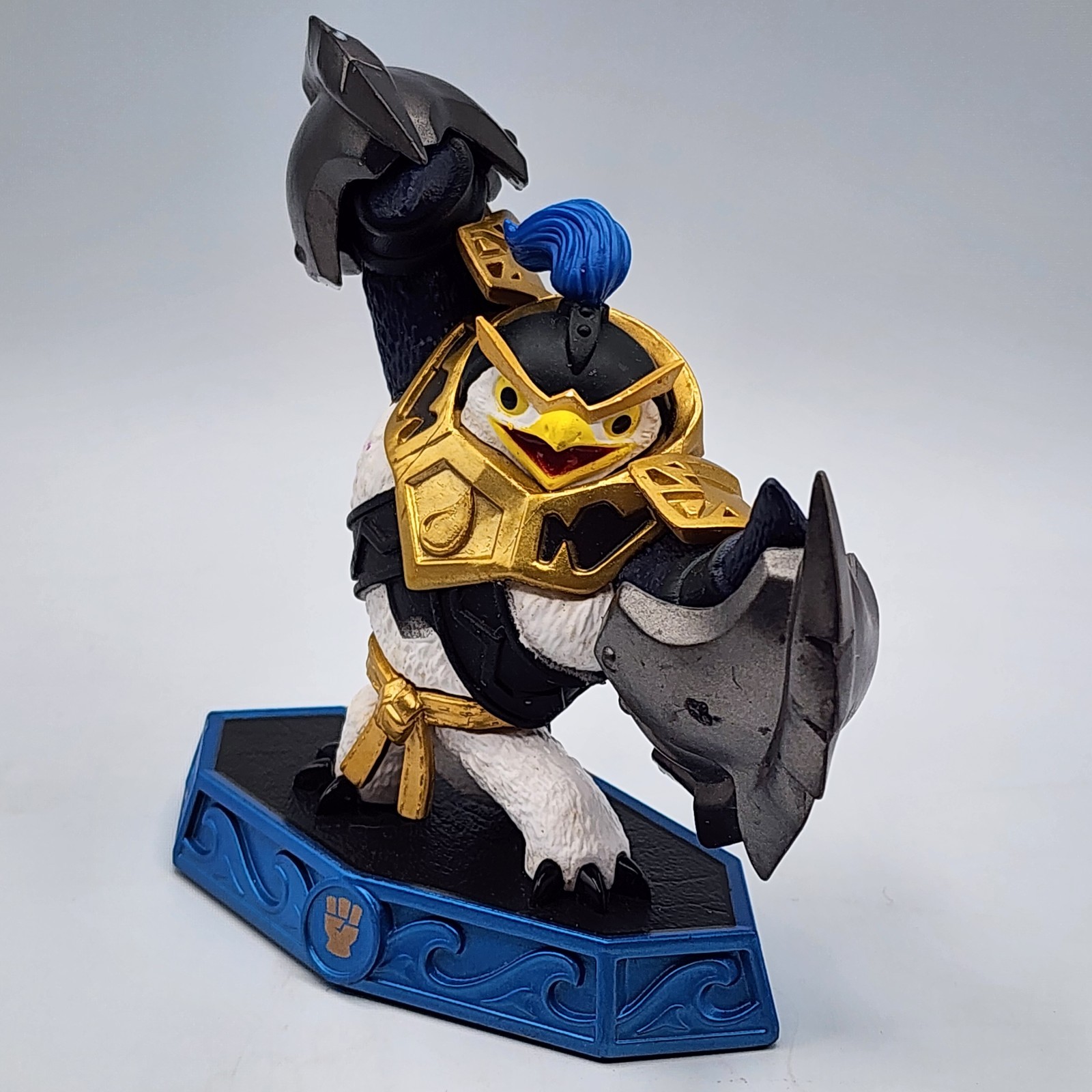 King Pen Sensei Water Figure Activision Skylanders Imaginators Blue Base