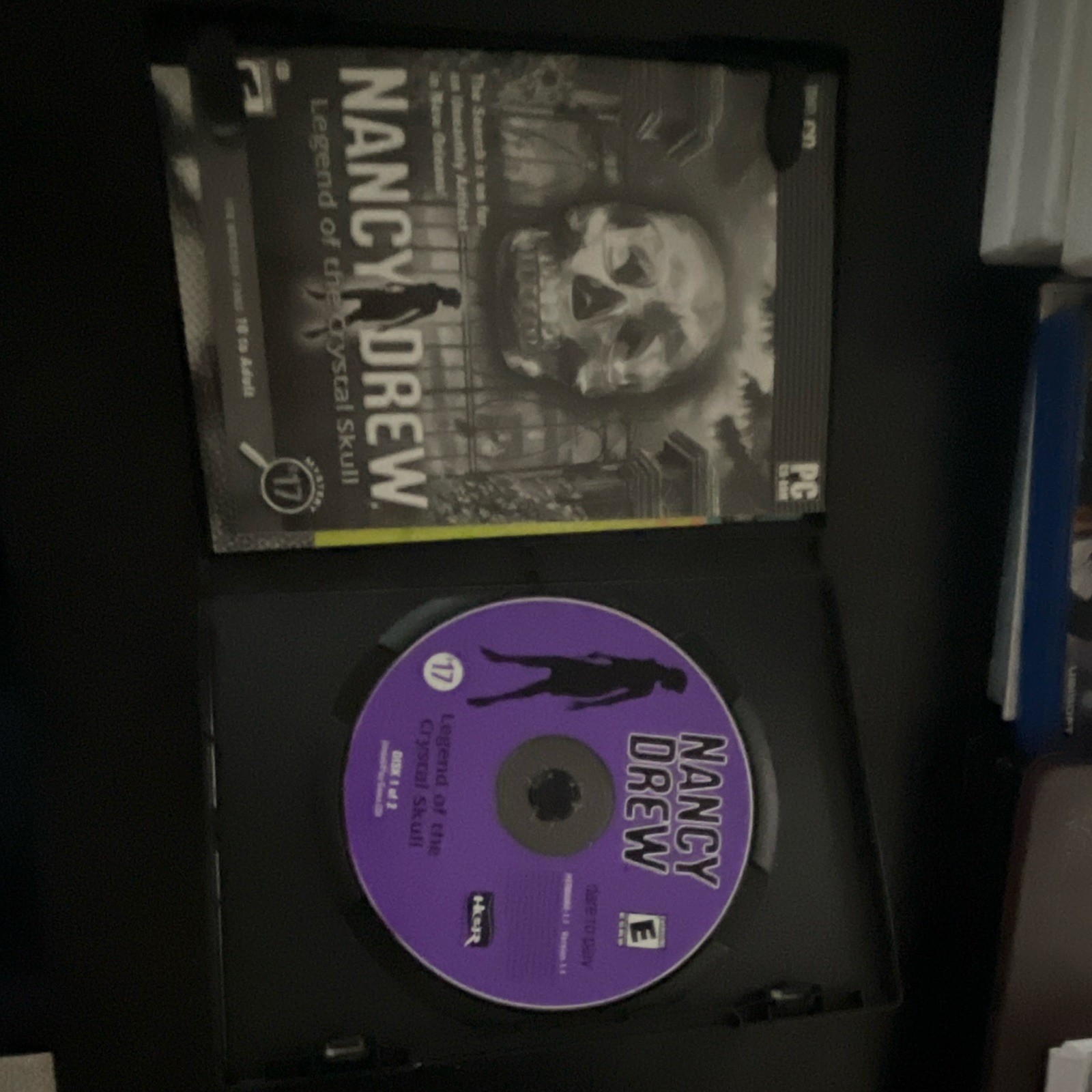 Her Interactive Nancy Drew: Legend of the Crystal Skull (PC) E both discs