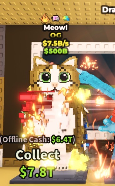 (⭐CHEAPEST⭐) Steal a Brainrot OG Meowl $7.5B/s (🟢NOT MODDED🟢)