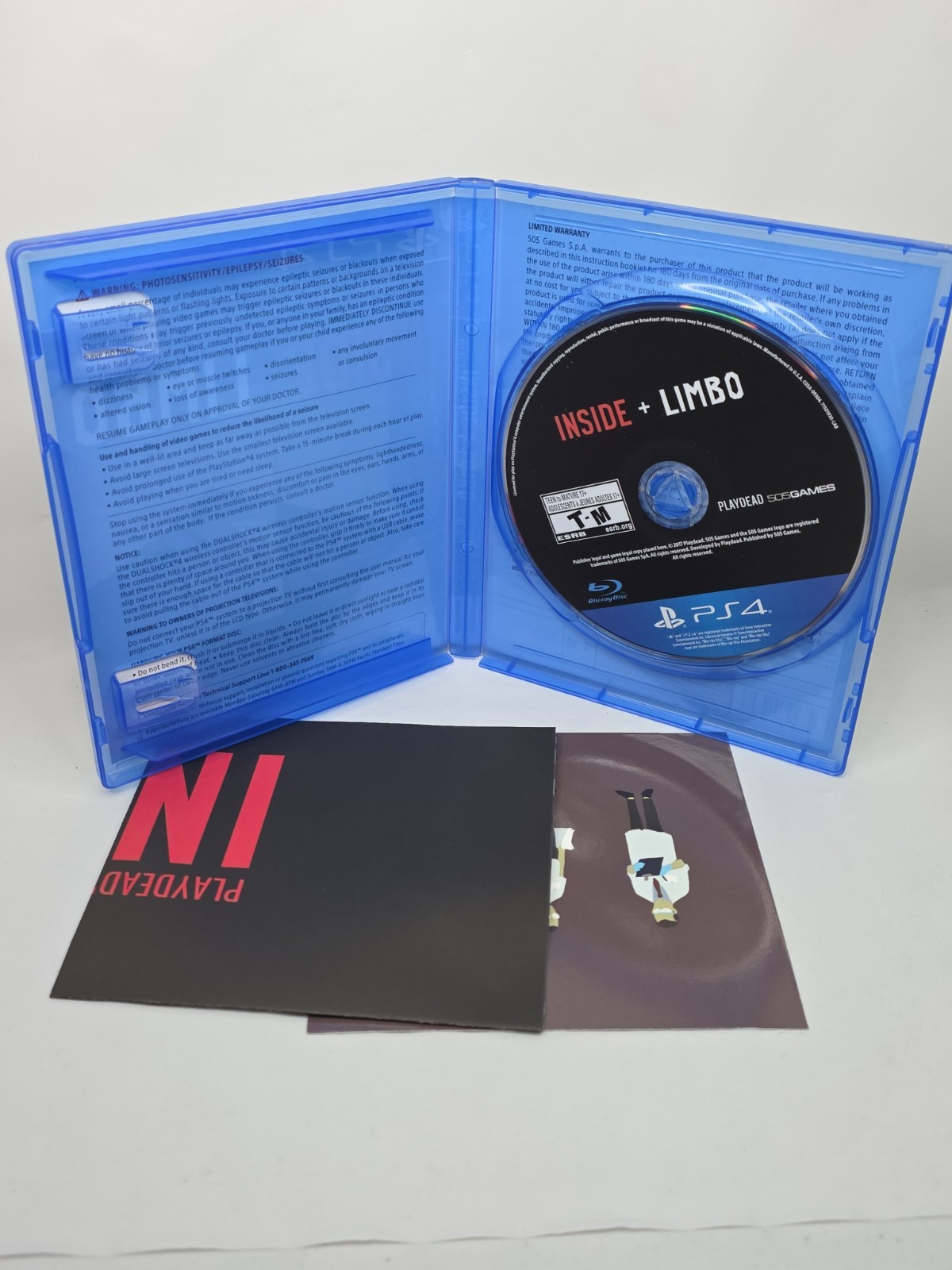 INSIDE/LIMBO Double Pack – Sony PlayStation 4 Tested Authentic Free Shipping