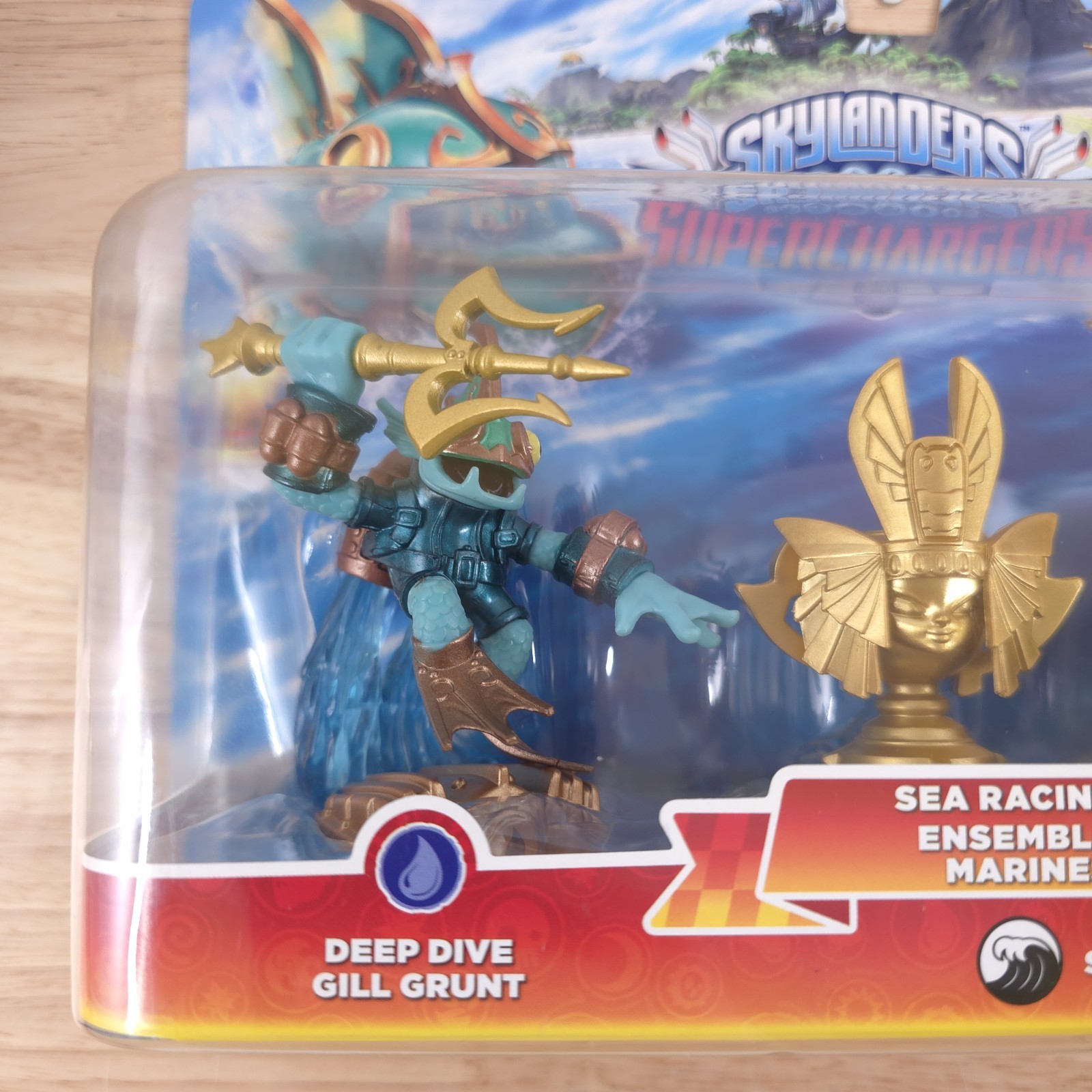 Skylander Superchargers Sea Racing Action Pack Gill Grunt Reef Ripper NIB