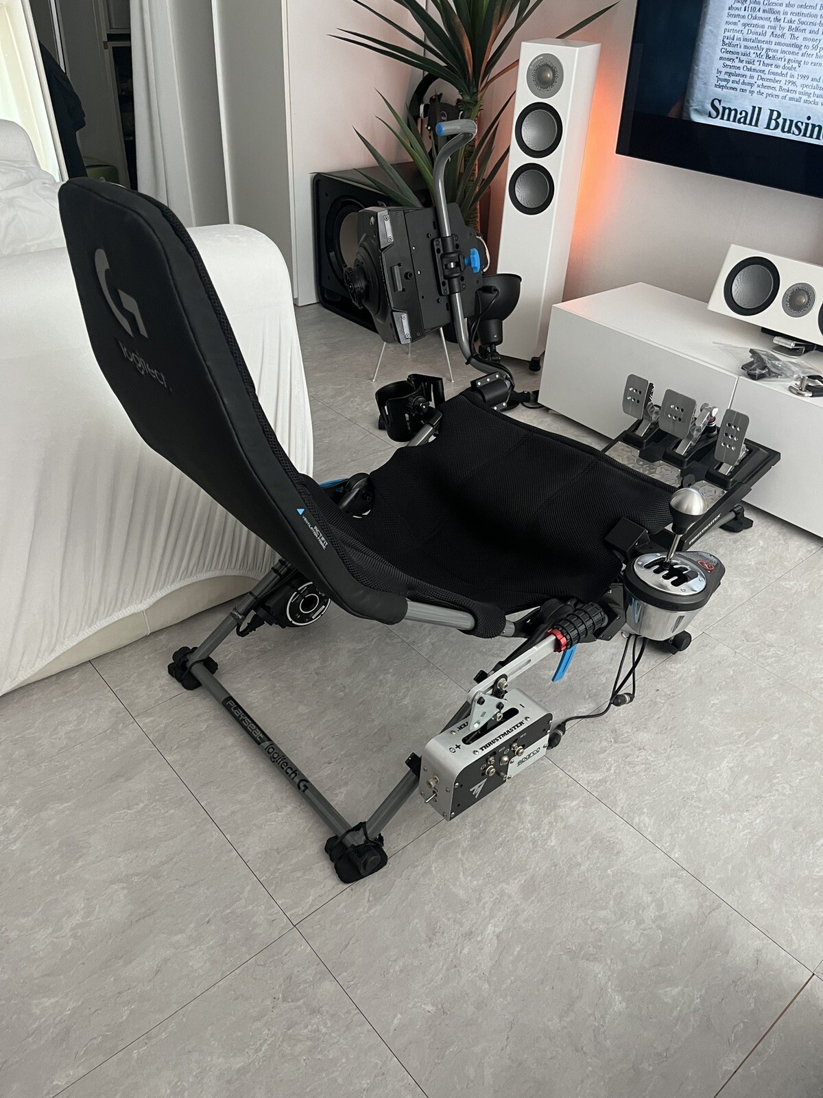 Playseat Challenge X Logitech G Edition THRUSTMASTER TSS Handbrake Clamps Mount