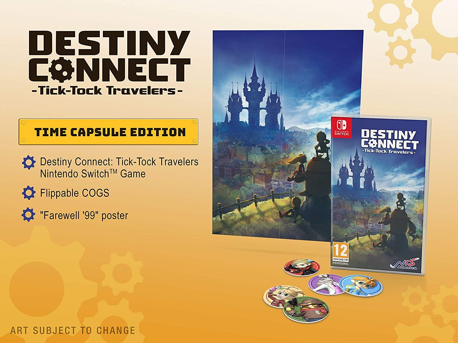 Destiny Connect: Tick-Tock Travelers (Time Capsule (Nintendo Switch) (UK IMPORT)
