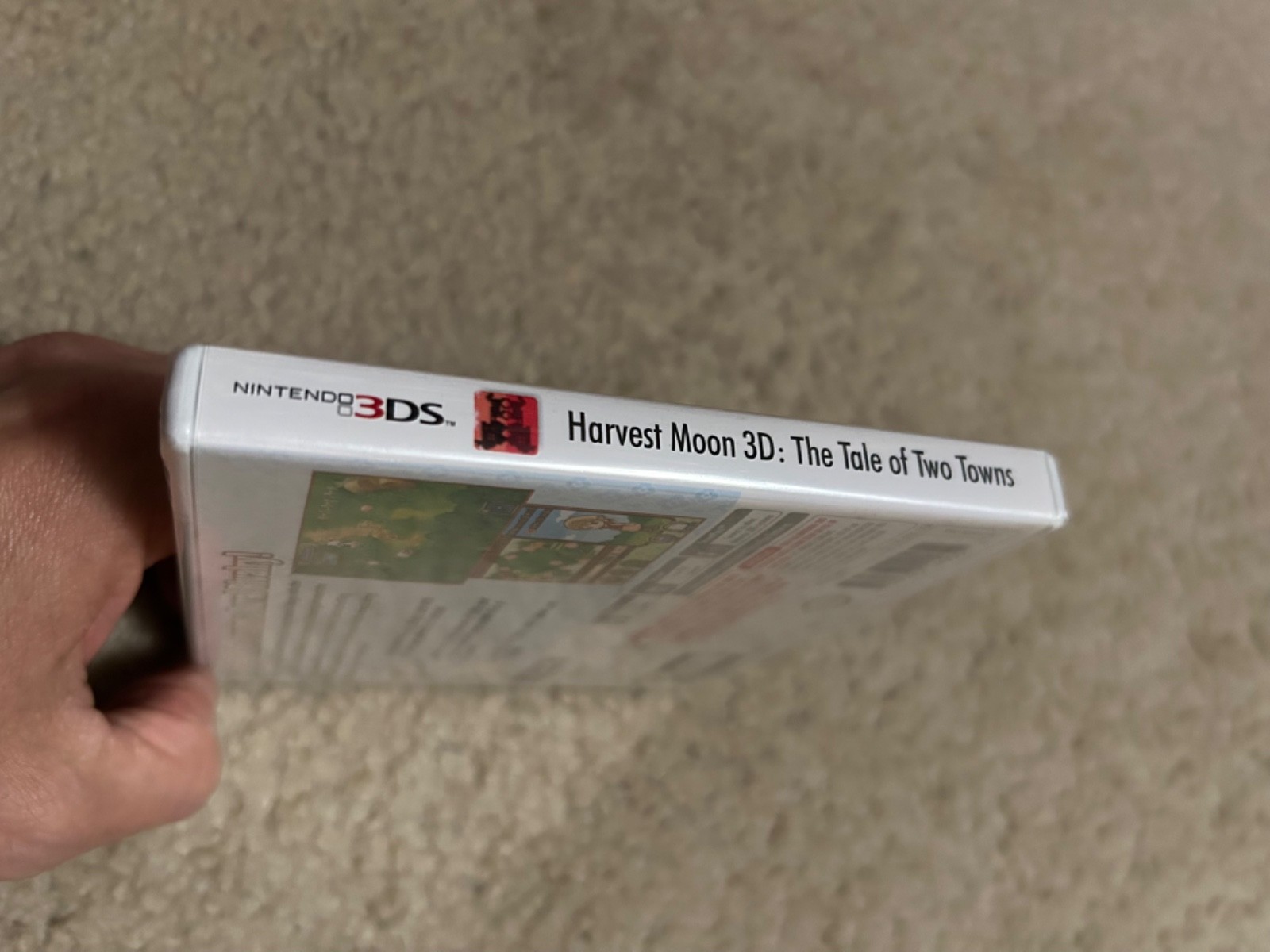 HARVEST MOON 3D THE TALE OF TWO TOWNS – Nintendo 3DS, Brand NEW