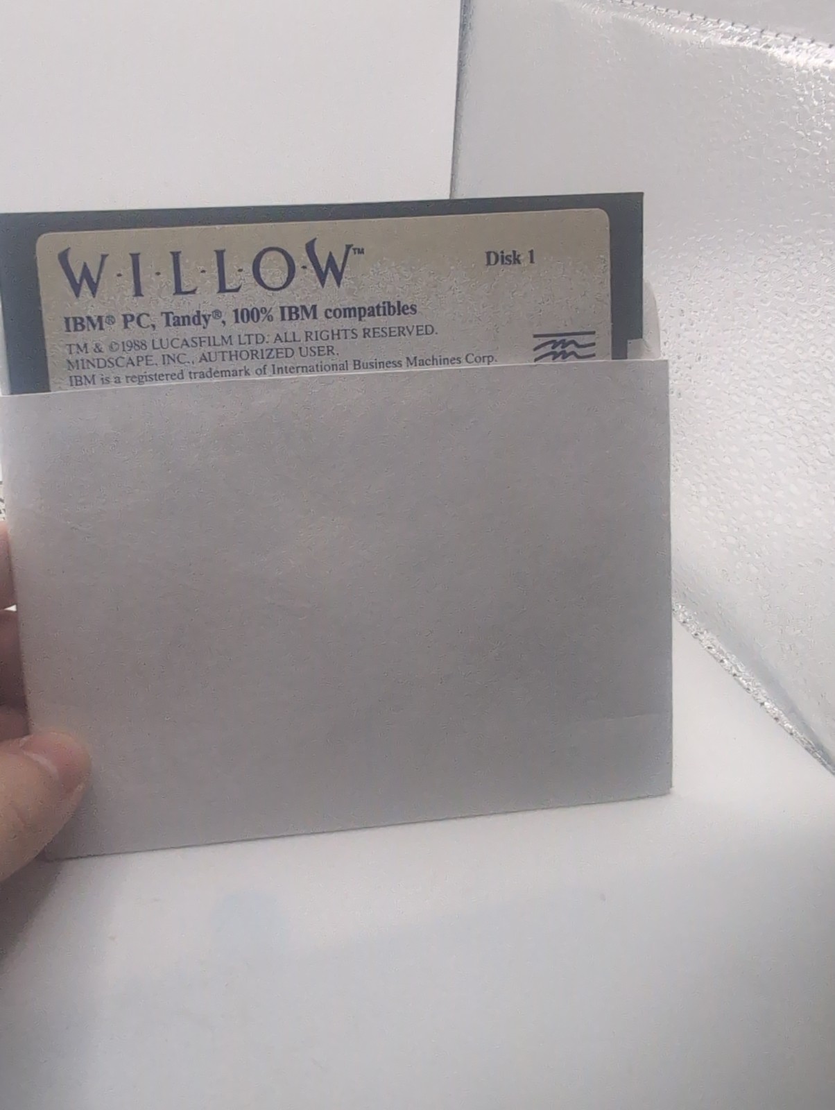 Willow The Computer Game Mindscape Movie PC IBM Tandy