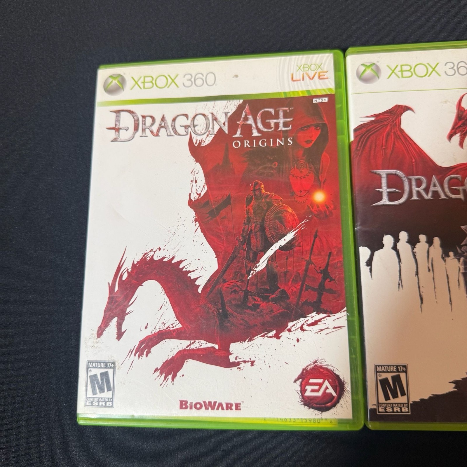 Dragon Age Origins and Dragon Age II Xbox 360 Video Game Bundle