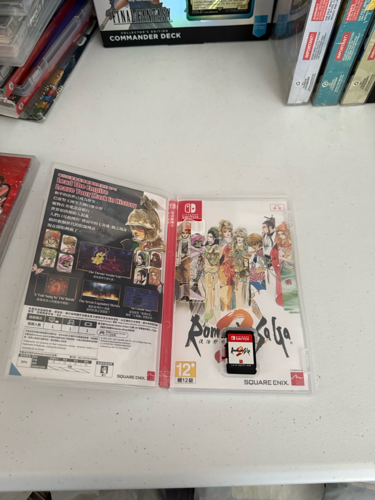 Romancing SaGa 2 ALT ART (Nintendo Switch 2021, ENG Taiwan Region) English Asian
