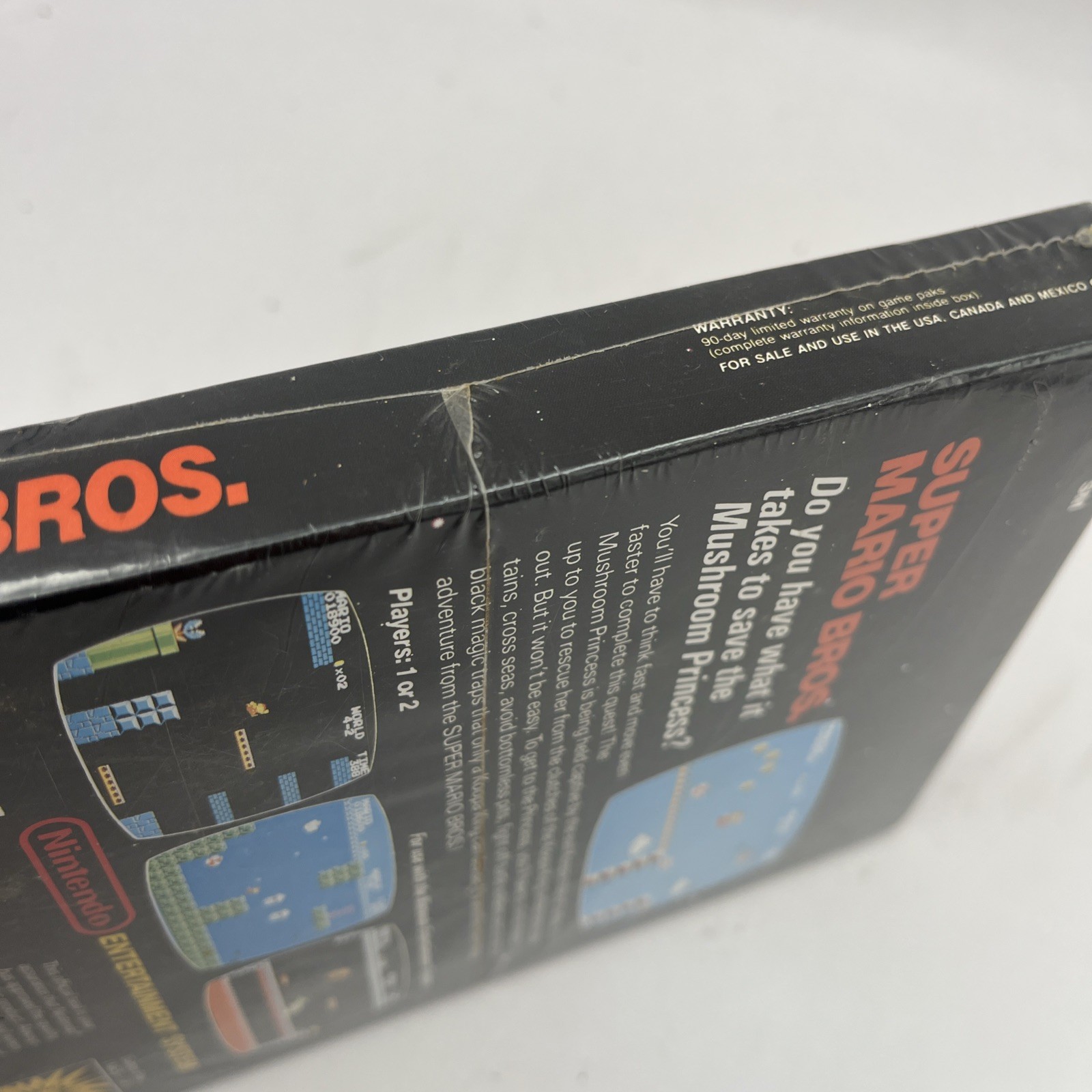 Super Mario Bros Nintendo NES Game H-Seam REV-A Oval Seal SOQ R BRAND NEW SEALED