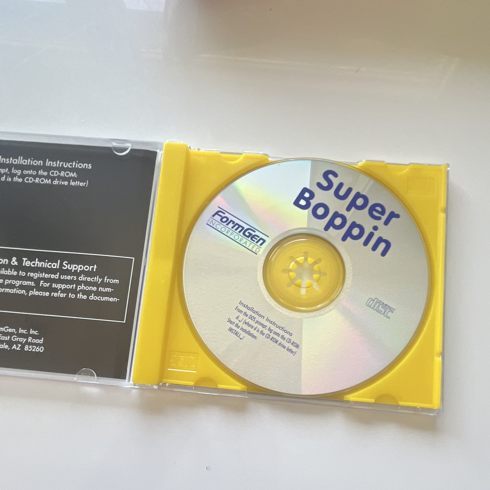 Apogee Super Boppin’ Full Version PC CD-ROM Game, Arcade/Puzzle, 1994