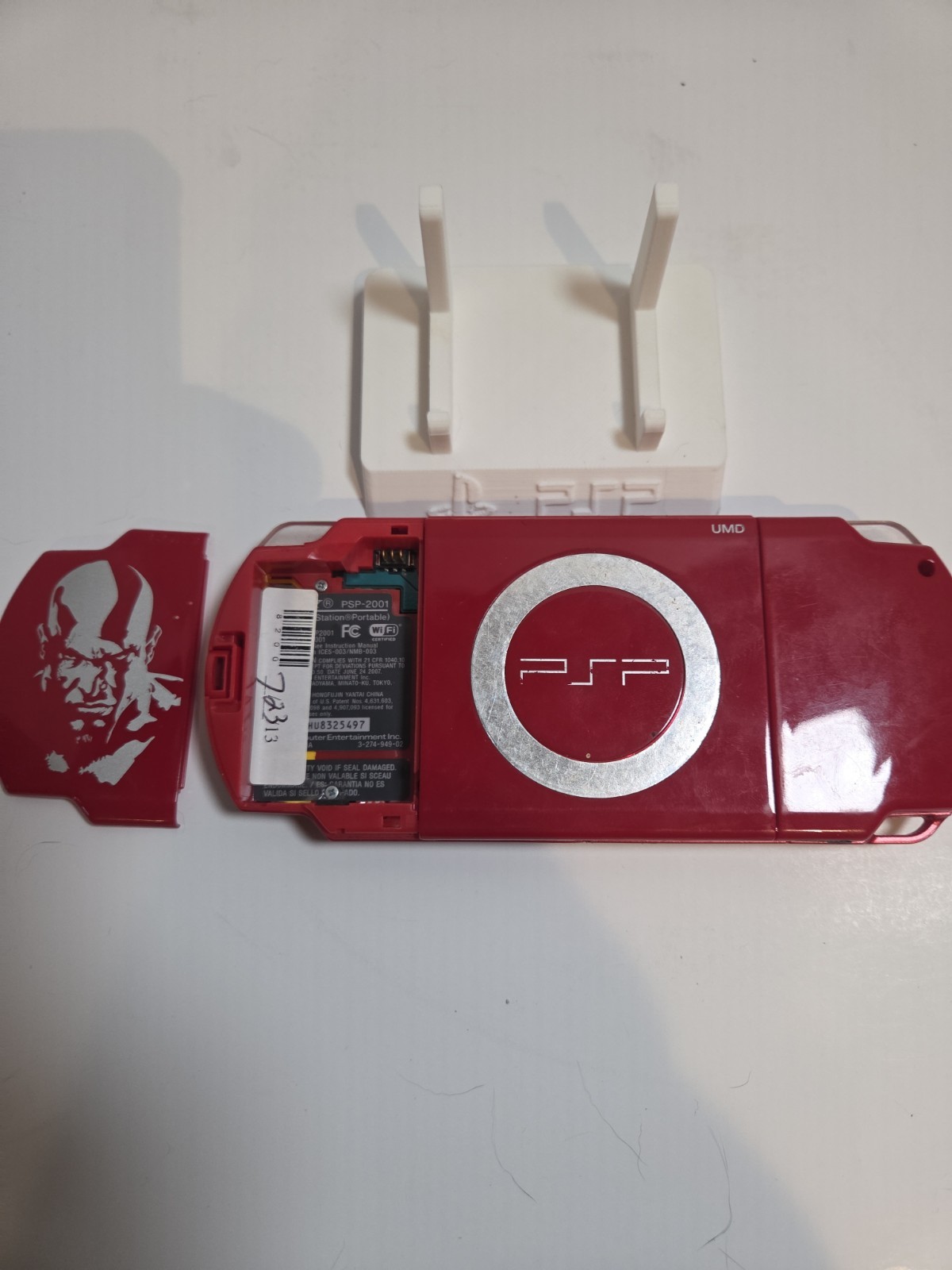 Sony PSP 2000 God of War Entertainment Pack 64MB Red Handheld System