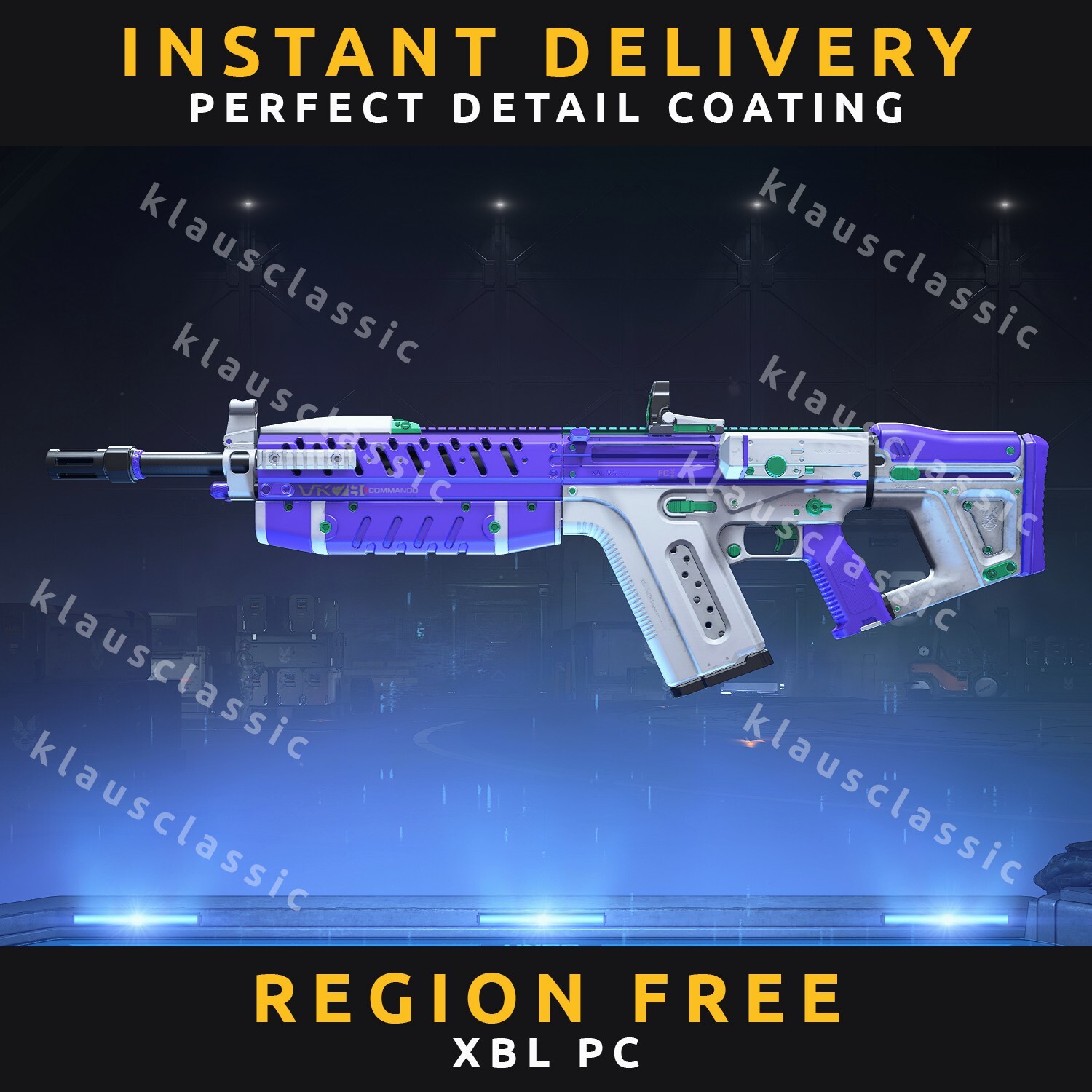 Halo Infinite: Perfect Detail MA40 Assault Weapon Coating | WCT Skin | Global
