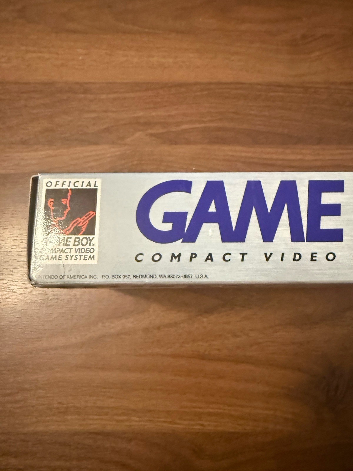 Nintendo GameBoy DMG Longbox Tested CIB Long Box Launch Edition Headphones Foam