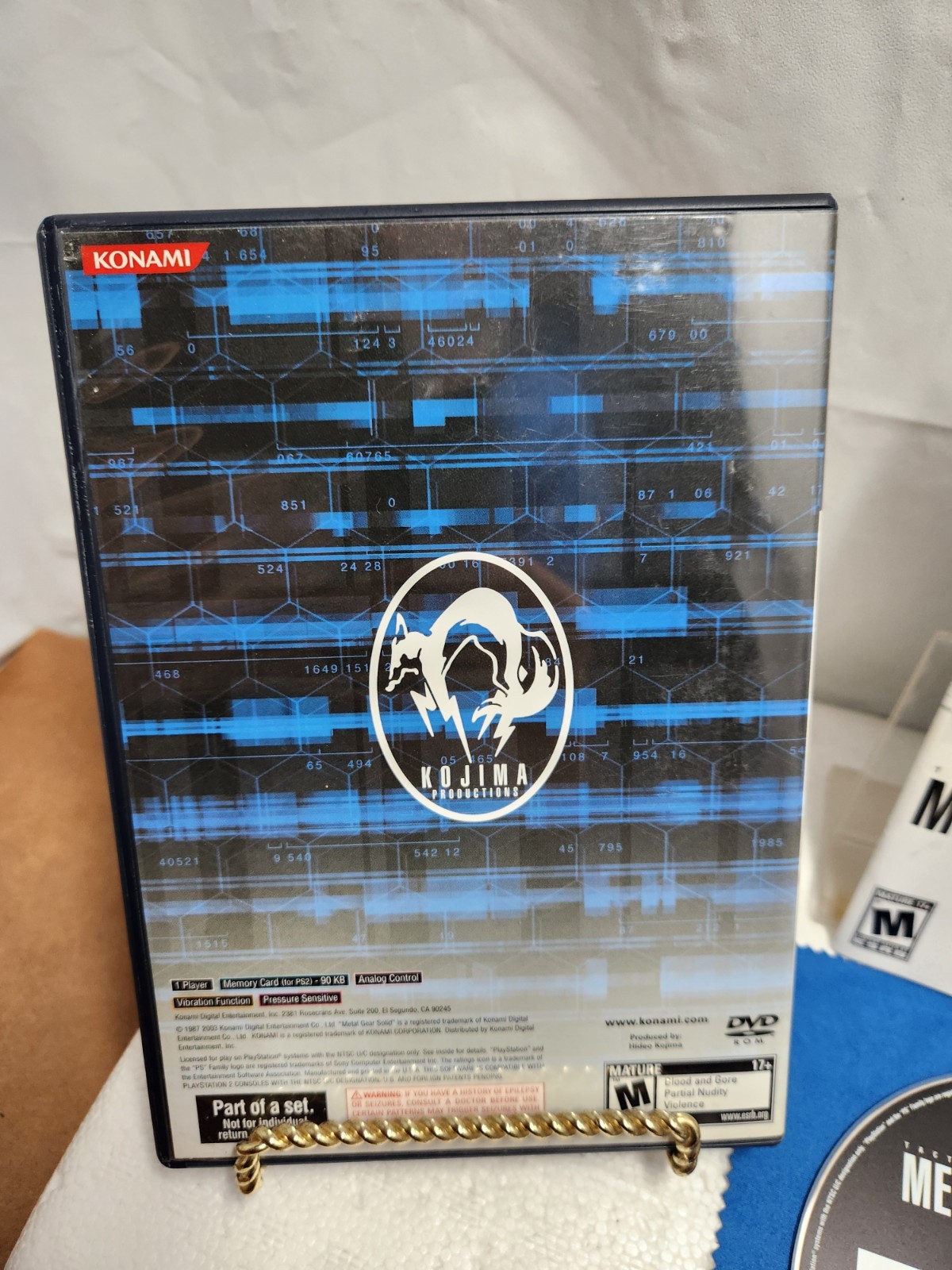 Box Set Metal Gear Solid: The Essential Collection – Sony PlayStation 1&2 Mint