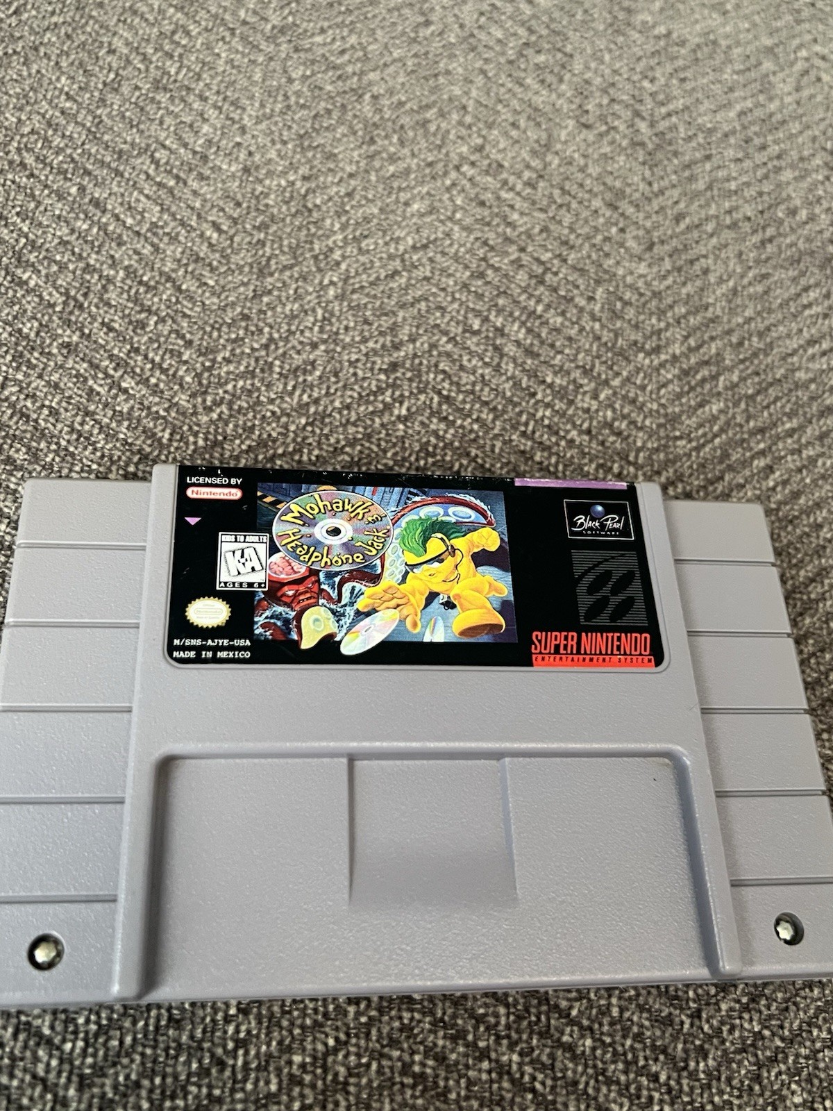 Mohawk and Headphone Jack (Super Nintendo, 1996)