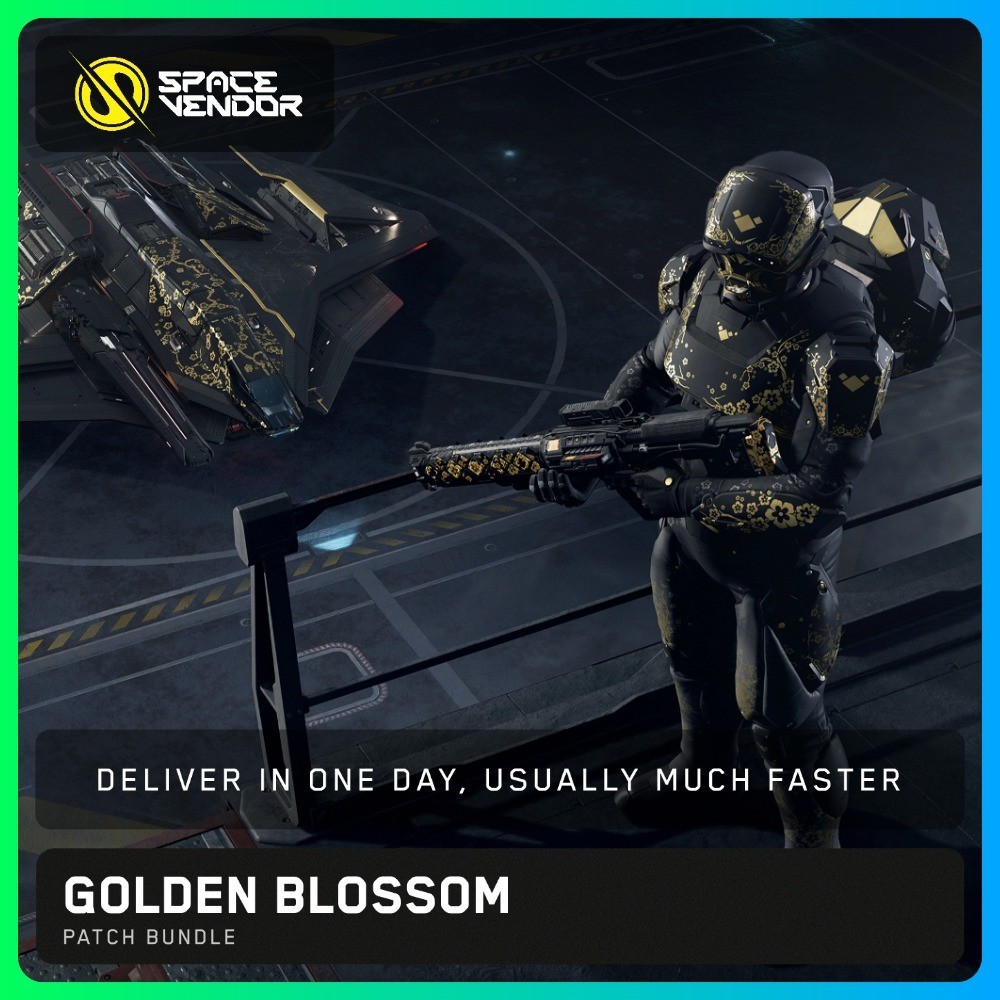 Star Citizen – Golden Blossom – Patch Bundle – Space Vendor