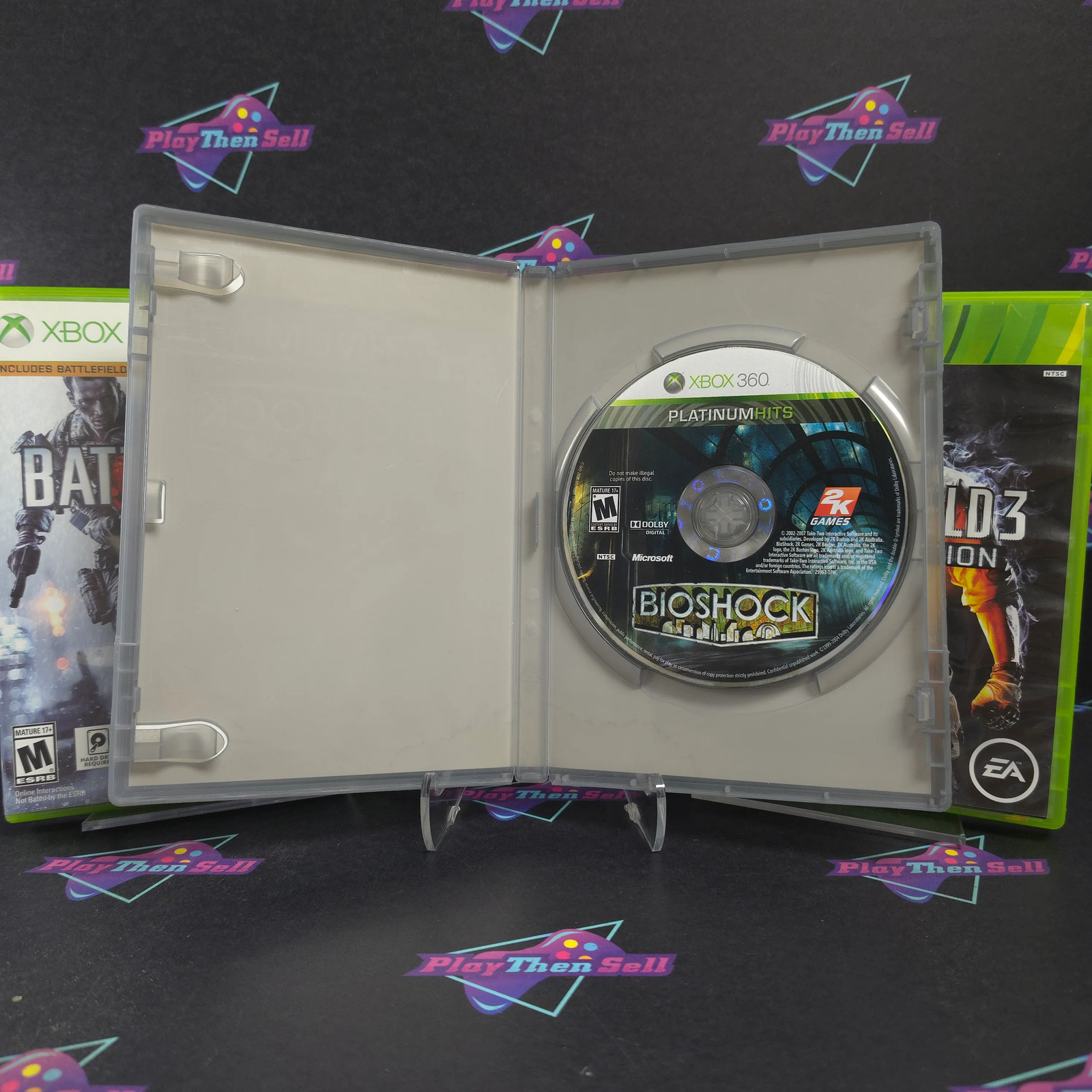 Shooter Collection (3-Game Lot Bundle) Battlefield 3 & 4, Bioshock – Very Good