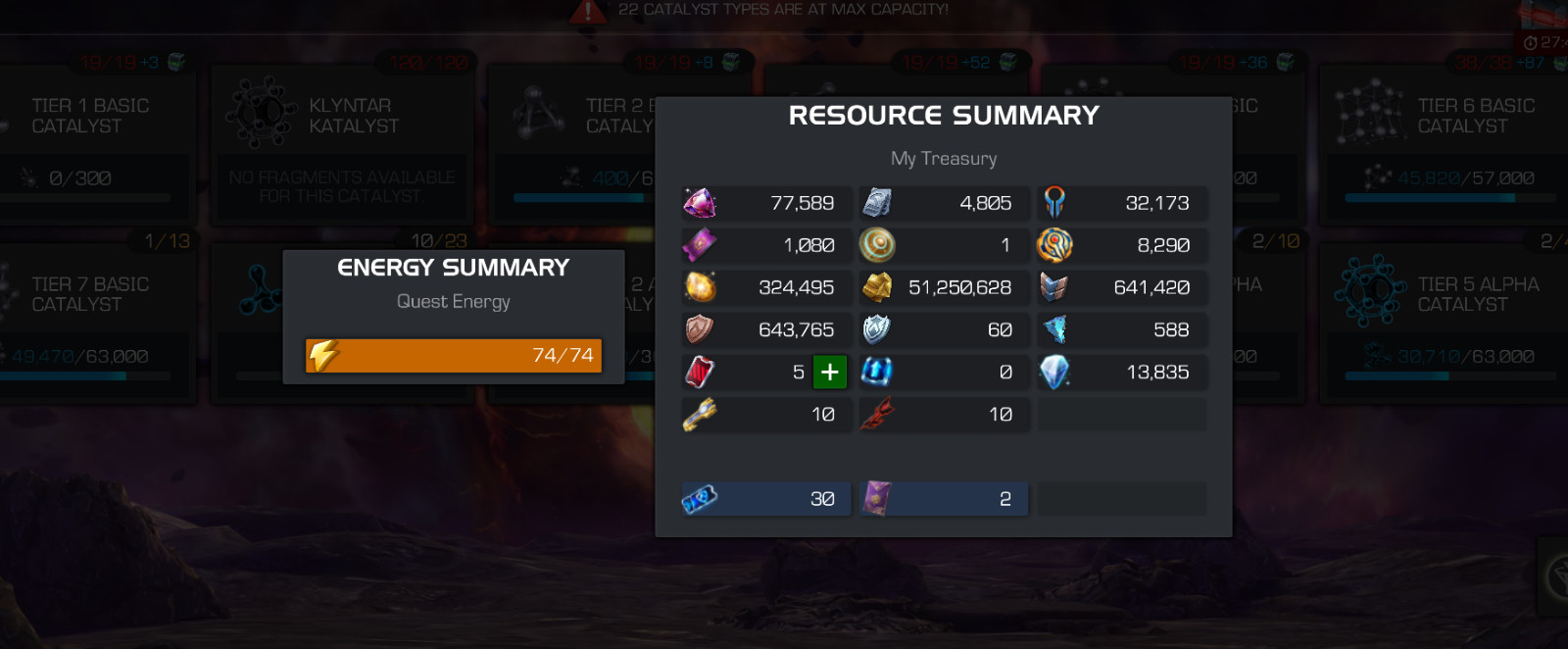 MCOC Top Account – 17 r5s +1 pending – Over 44k prestige