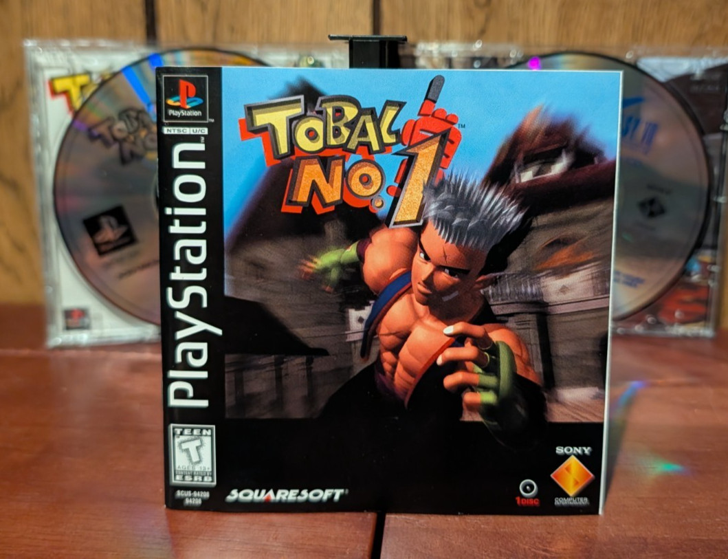 Tobal No. 1 (Sony PlayStation 1, 1996) Complete w/ Bonus Disc