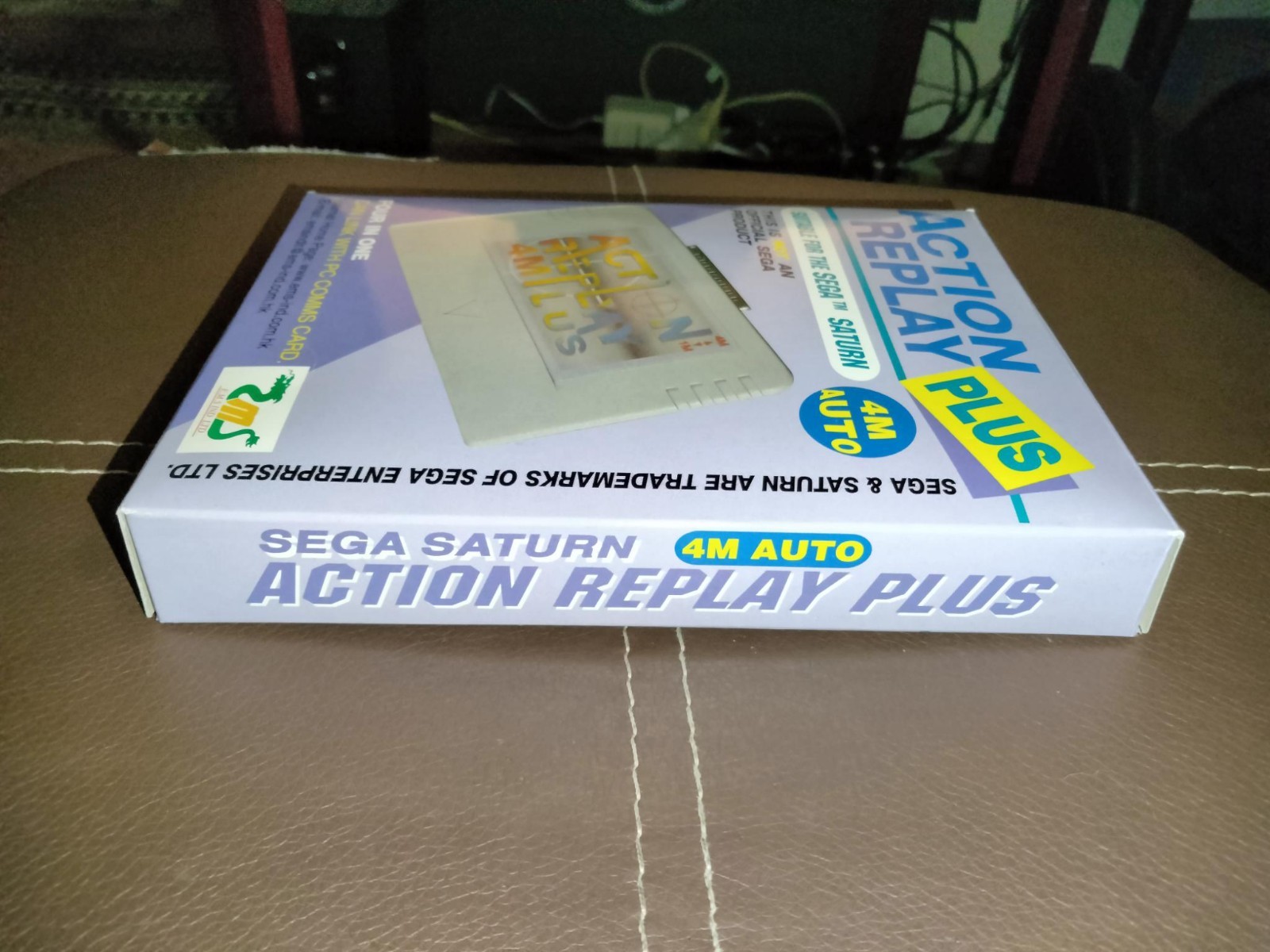 EMS ACTION REPLAY PLUS – 4MB – 4 in 1 EXPANSION CARD – FOR SEGA SATURN