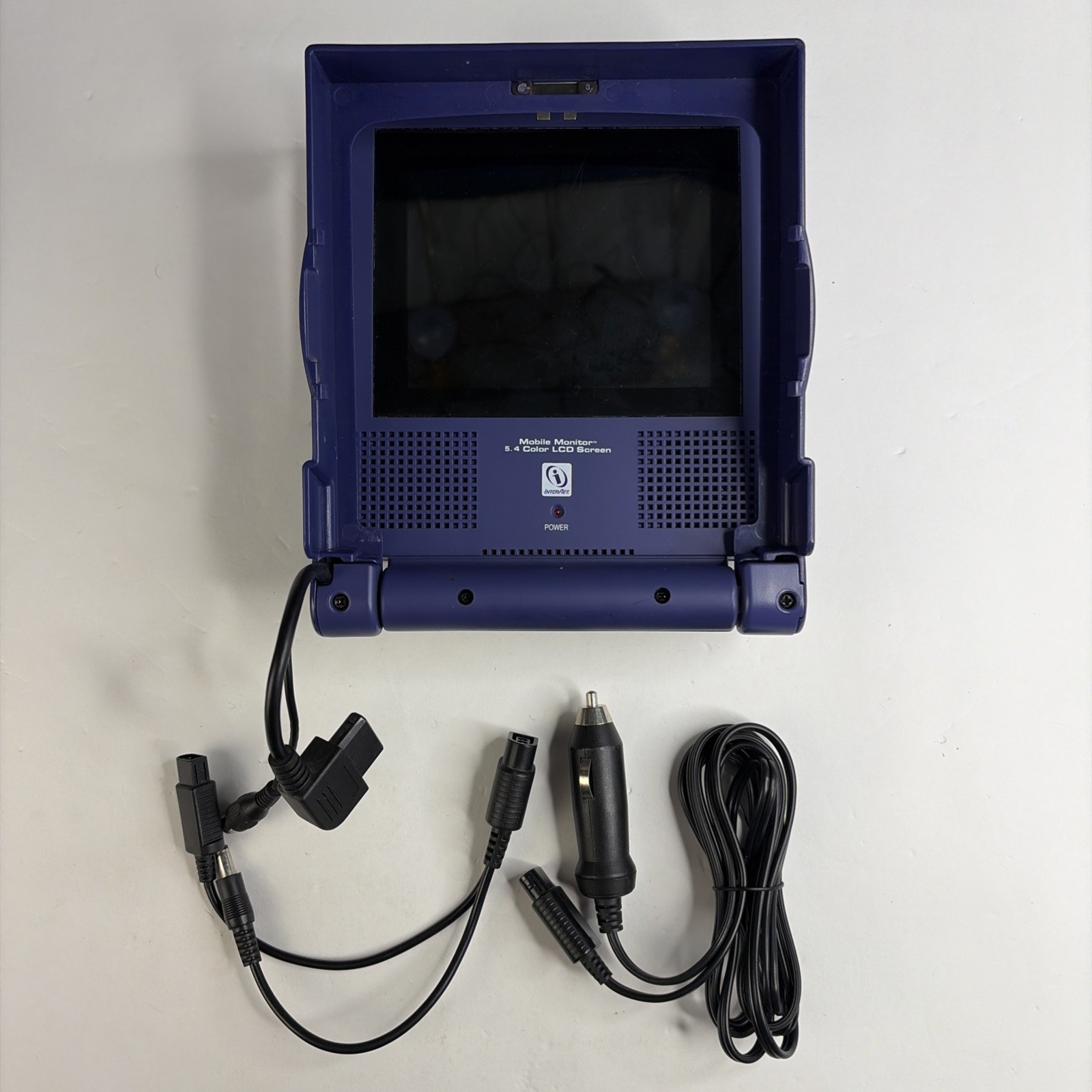 Intec Indigo Portable 5” LCD Screen W Dongle! Attachment Nintendo GameCube