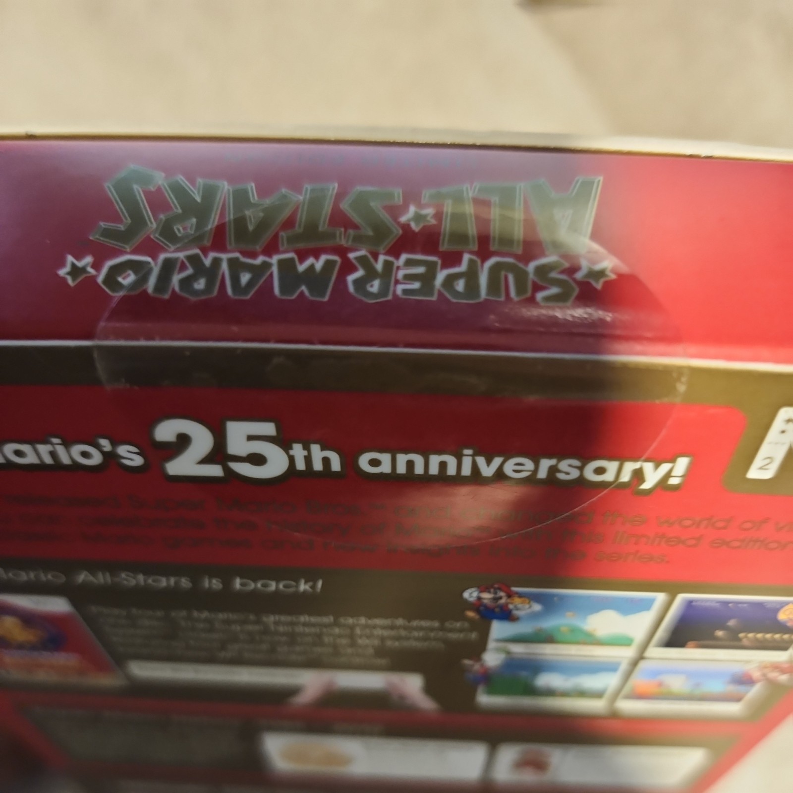 Super Mario All Stars Limited Edition Nintendo Wii 2010 Brand New