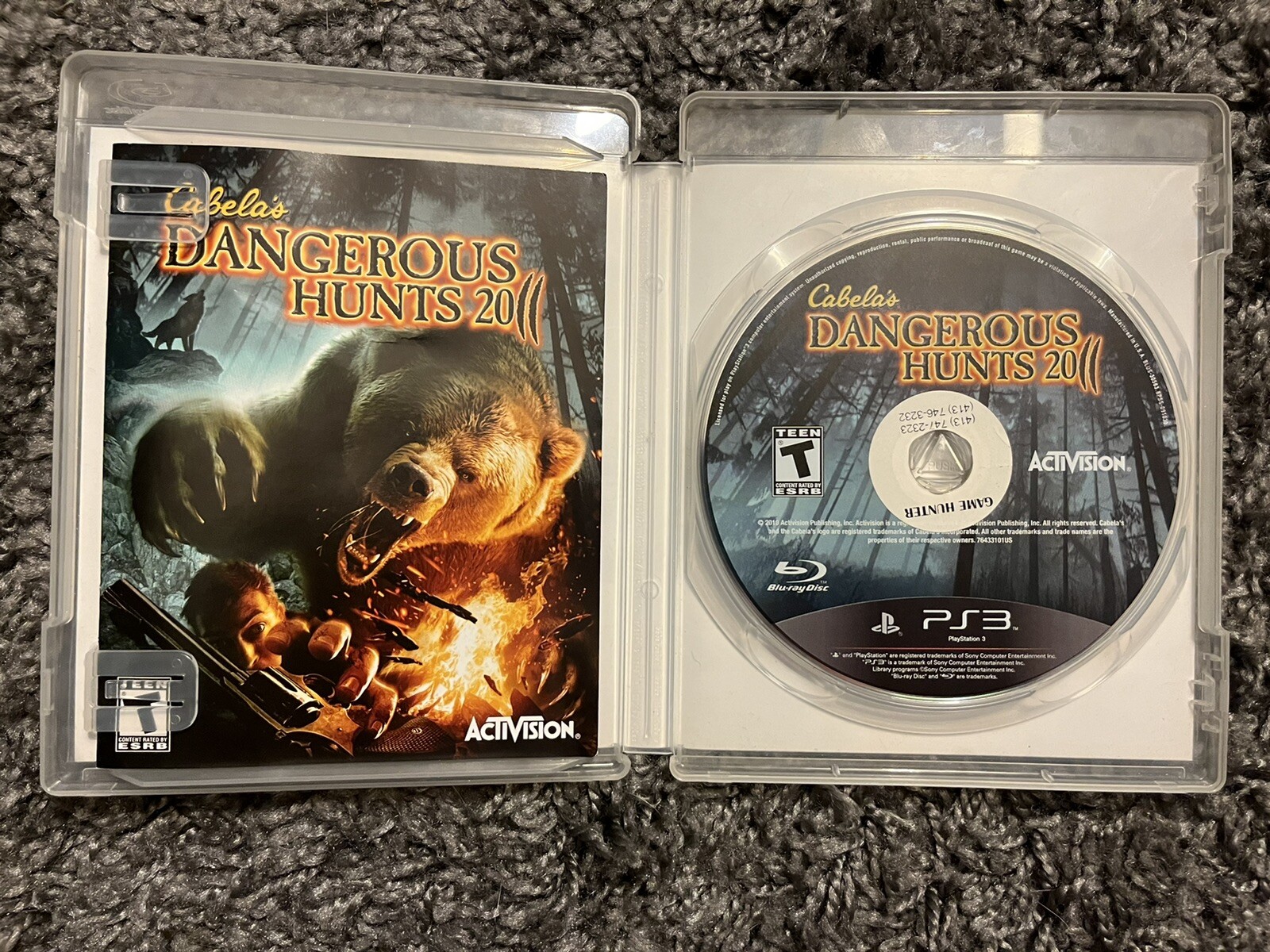 Cabela’s Dangerous Hunts 2011 MINT DISC Sony PlayStation 3 PS3 CIB Complete PSN