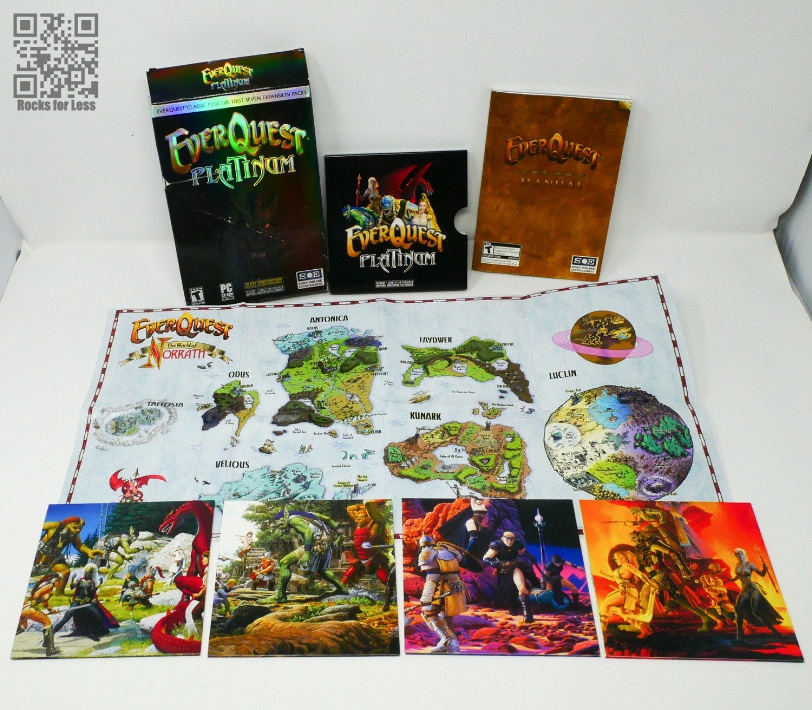 EverQuest: Platinum (PC, 2004) – COMPLETE IN BOX – EUC
