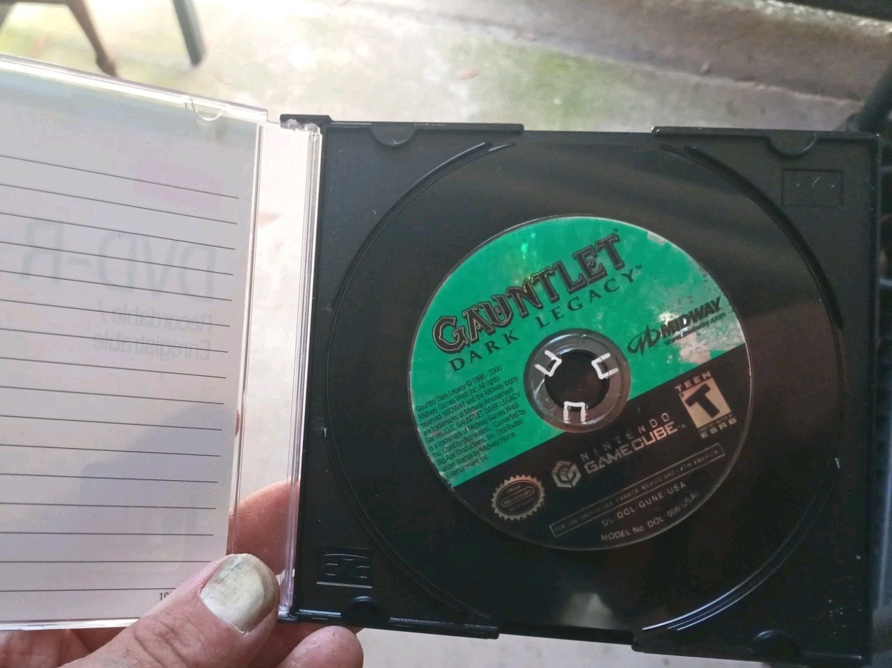 2002 Nintendo GameCube Midway Gaunclet: Dark Legacy Disc Only Tested Working