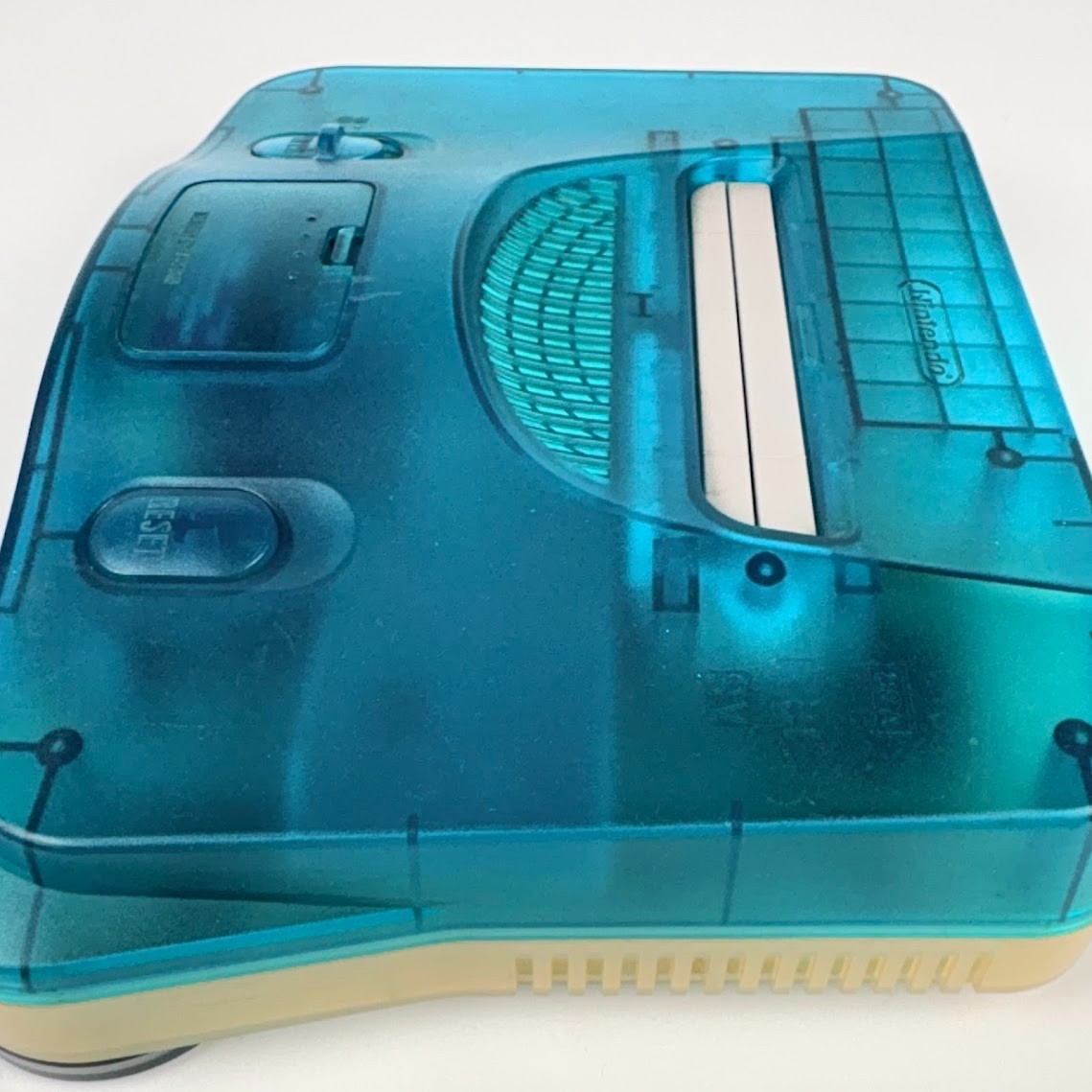 Nintendo N64 Ice Blue Console Set (Jumper Pak) Modified to Play US/Jp Games