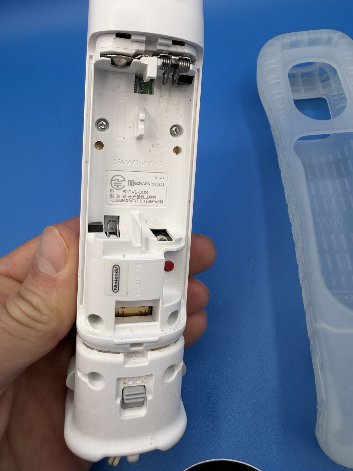 Nintendo Wii White Remote with Motion Plus Adapter and Nunchuck