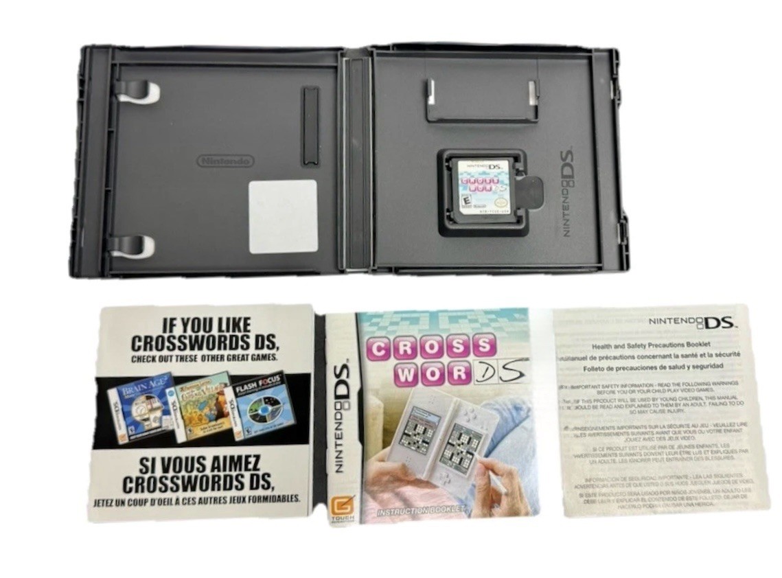 Crosswords Ds – Nintendo DS – CIB – Tested – Free Shipping