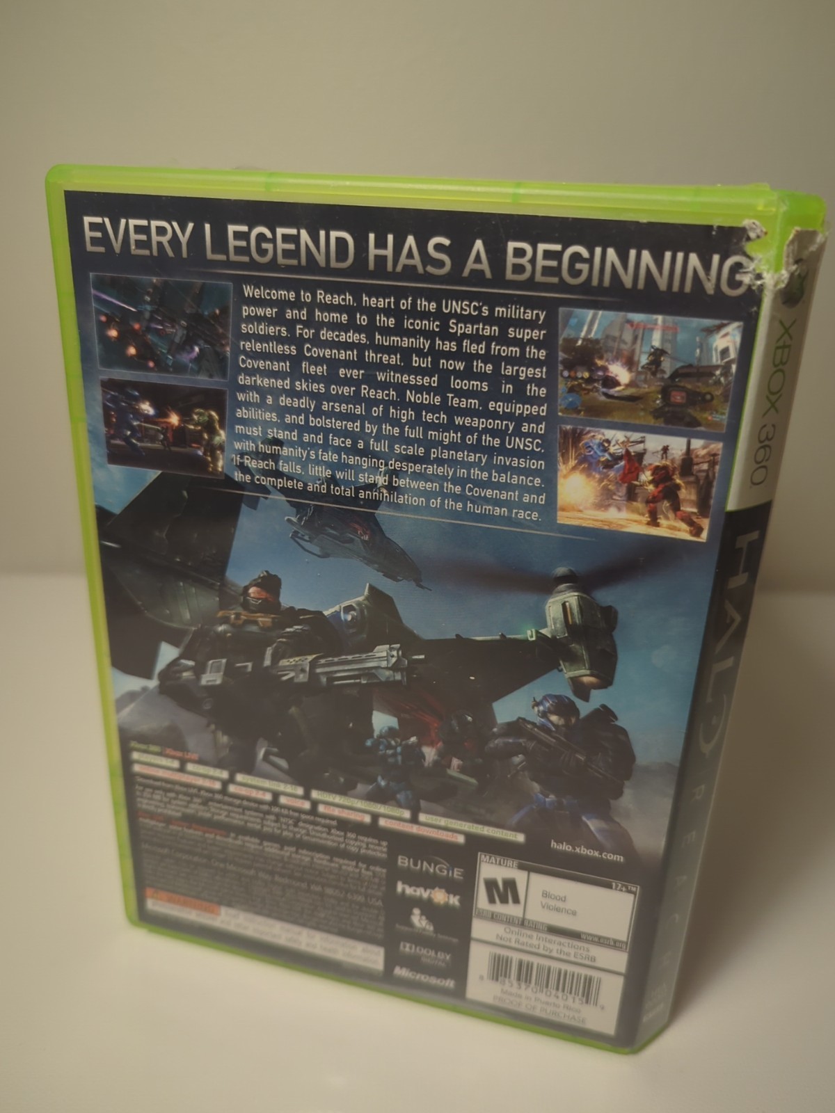 Halo Reach – Microsoft Xbox 360 Pristine Tested 1Y Guarantee