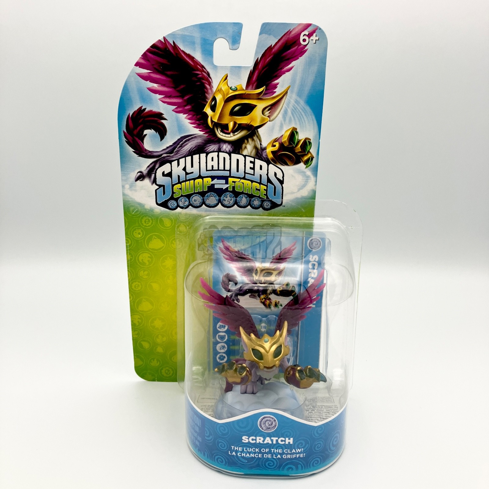 Skylanders Swap Force Scratch Figure Character Activision ~ Card Detached