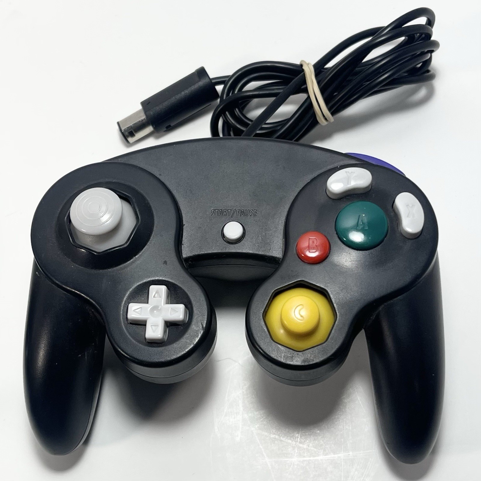 Nintendo GameCube Console Bundle Tested/Working Silver DOL-001 Controller, Cords