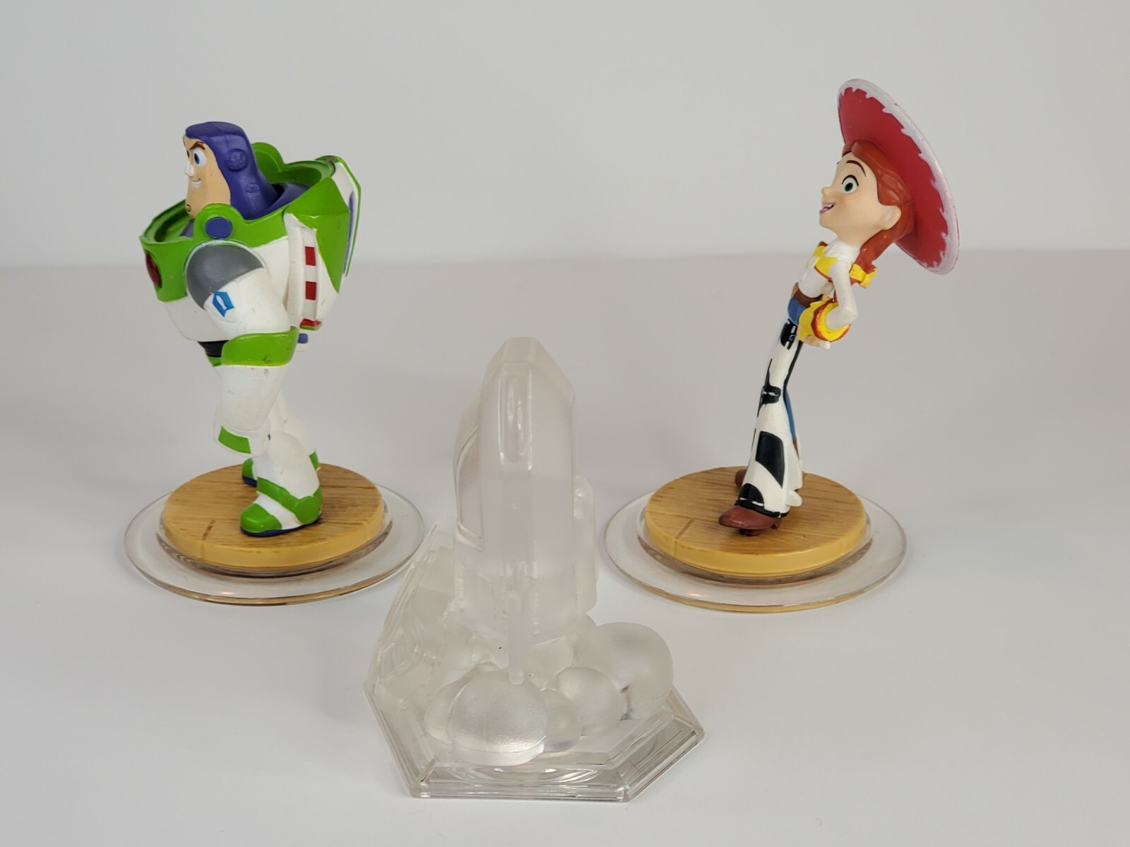 Disney Infinity Toy Story Buzz Lightyear Jessie + Crystal Character Lot