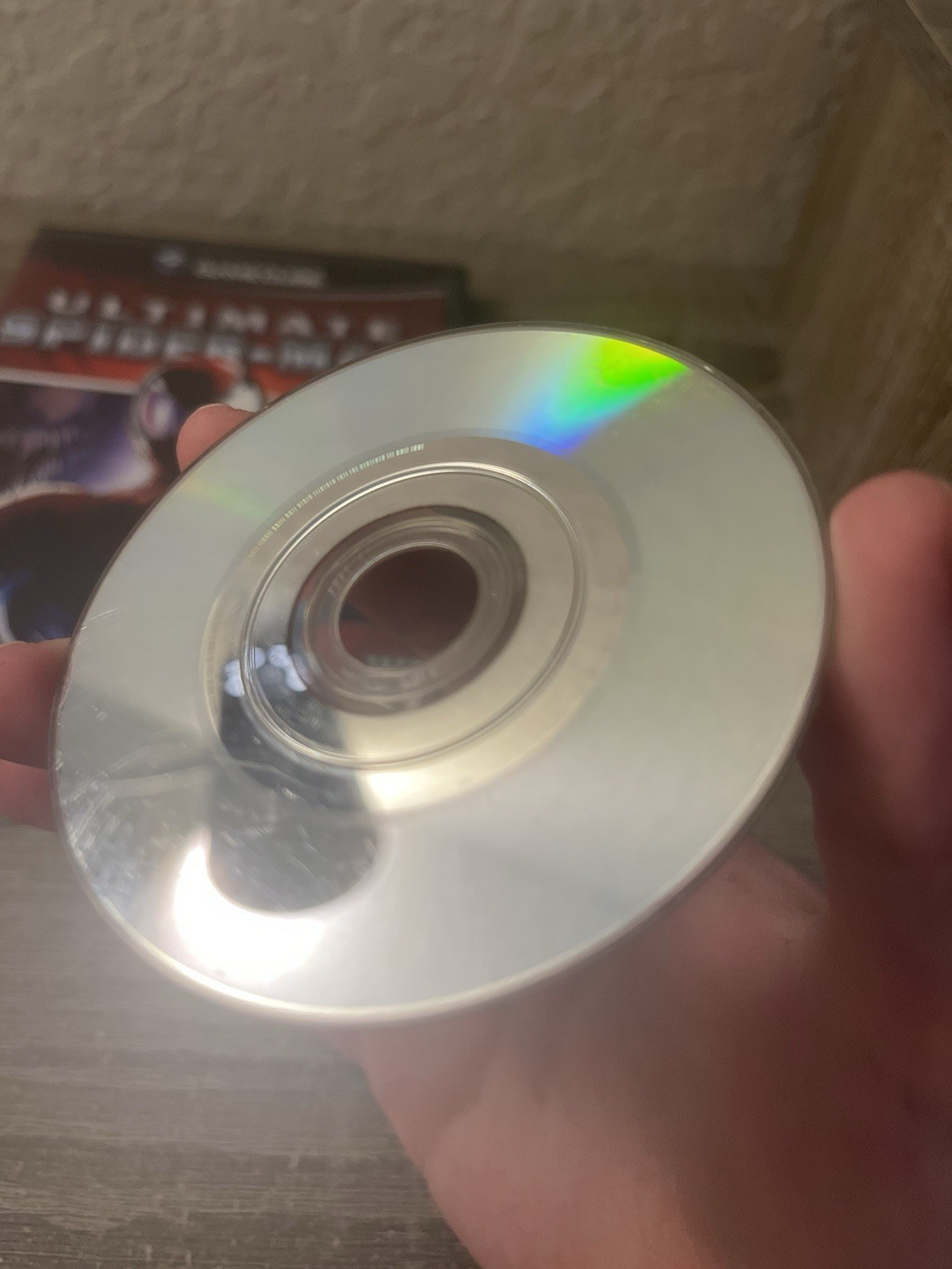 Ultimate Spider-Man (Nintendo GameCube, 2005) Disc Only Tested Replacement Cover