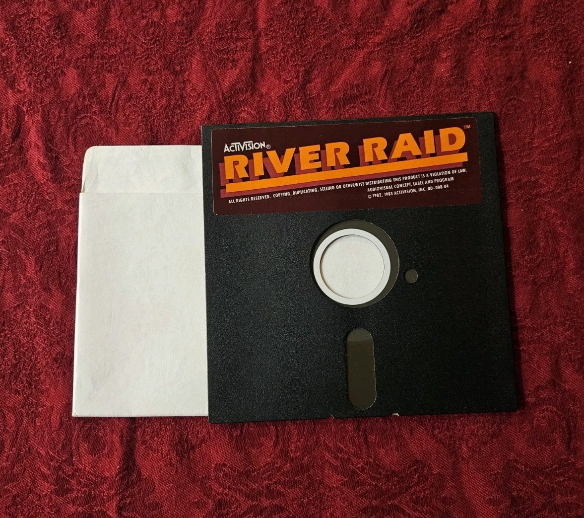 River Raid | Commodore 64 | Floppy Disk | Vintage Activision Collectible