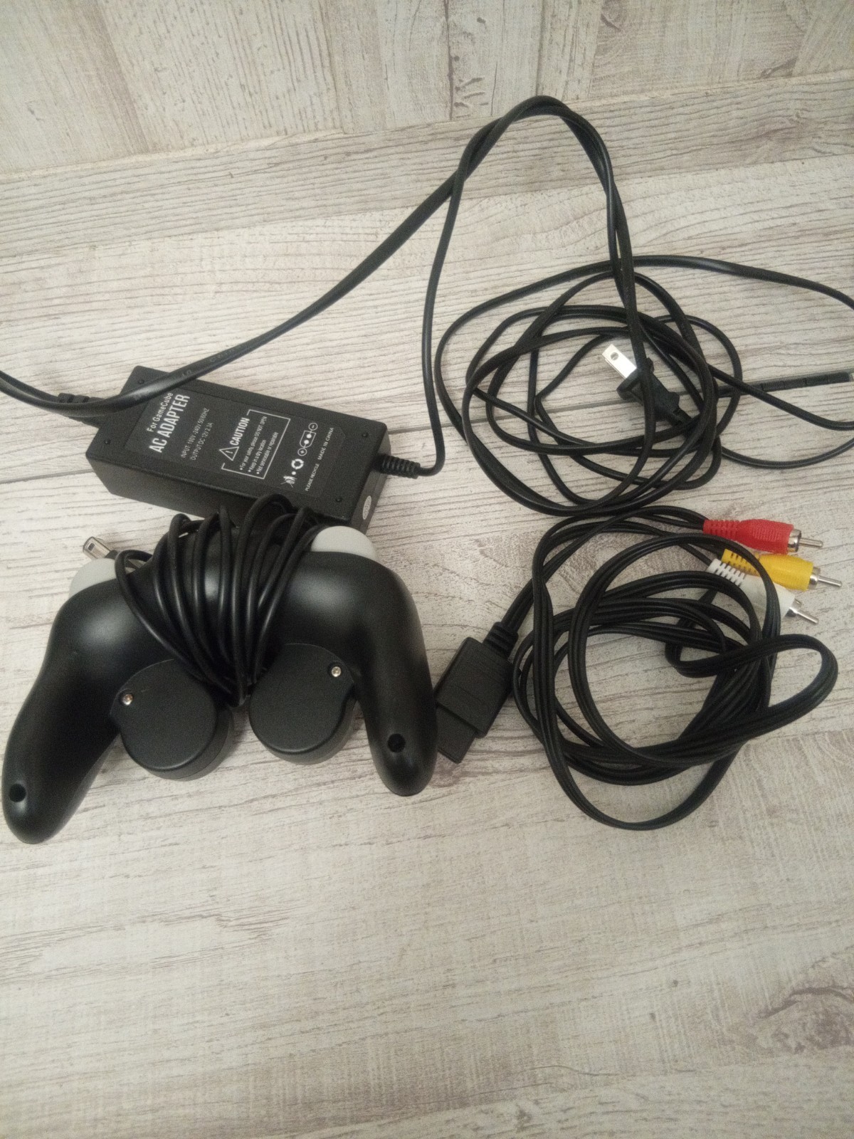 Nintendo Gamecube Console DOL-001 Tested Bundle 1 Controller 6 Games Power Cord