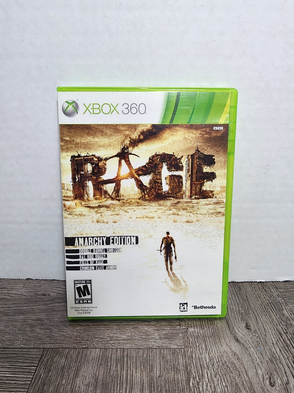 Rage Anarchy Edition Xbox 360 AD Complete CIB – (See Pics)